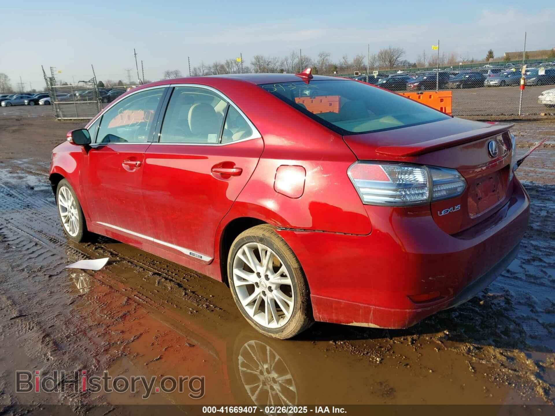 2010 LEXUS HS 250H - VIN: JTHBB1BA7A2004288 - Фото 3
