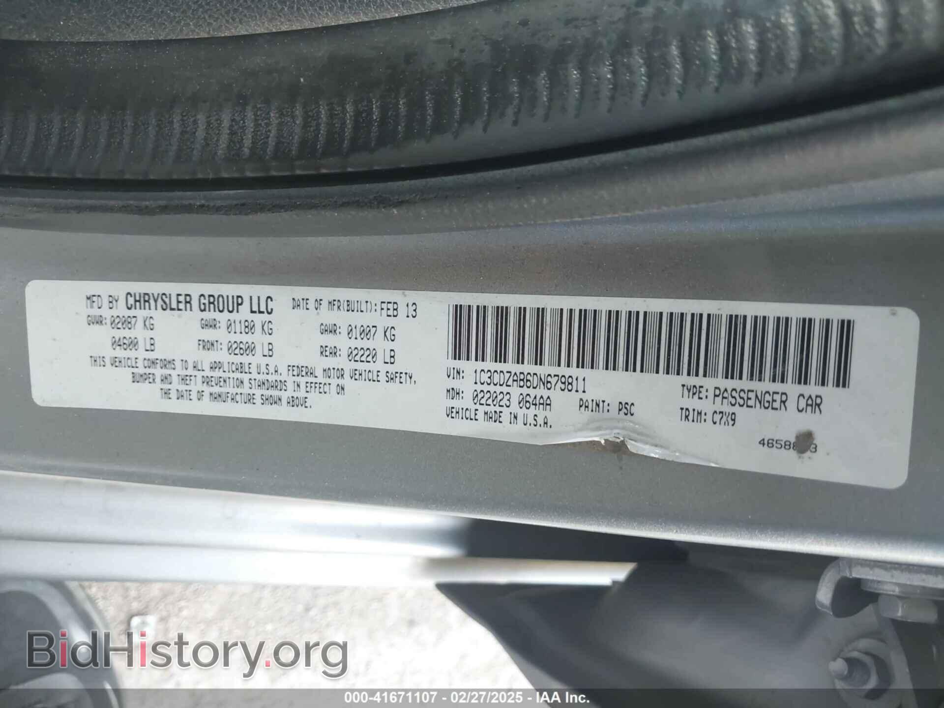 2013 DODGE AVENGER - VIN: 1C3CDZAB6DN679811 - Photo 9