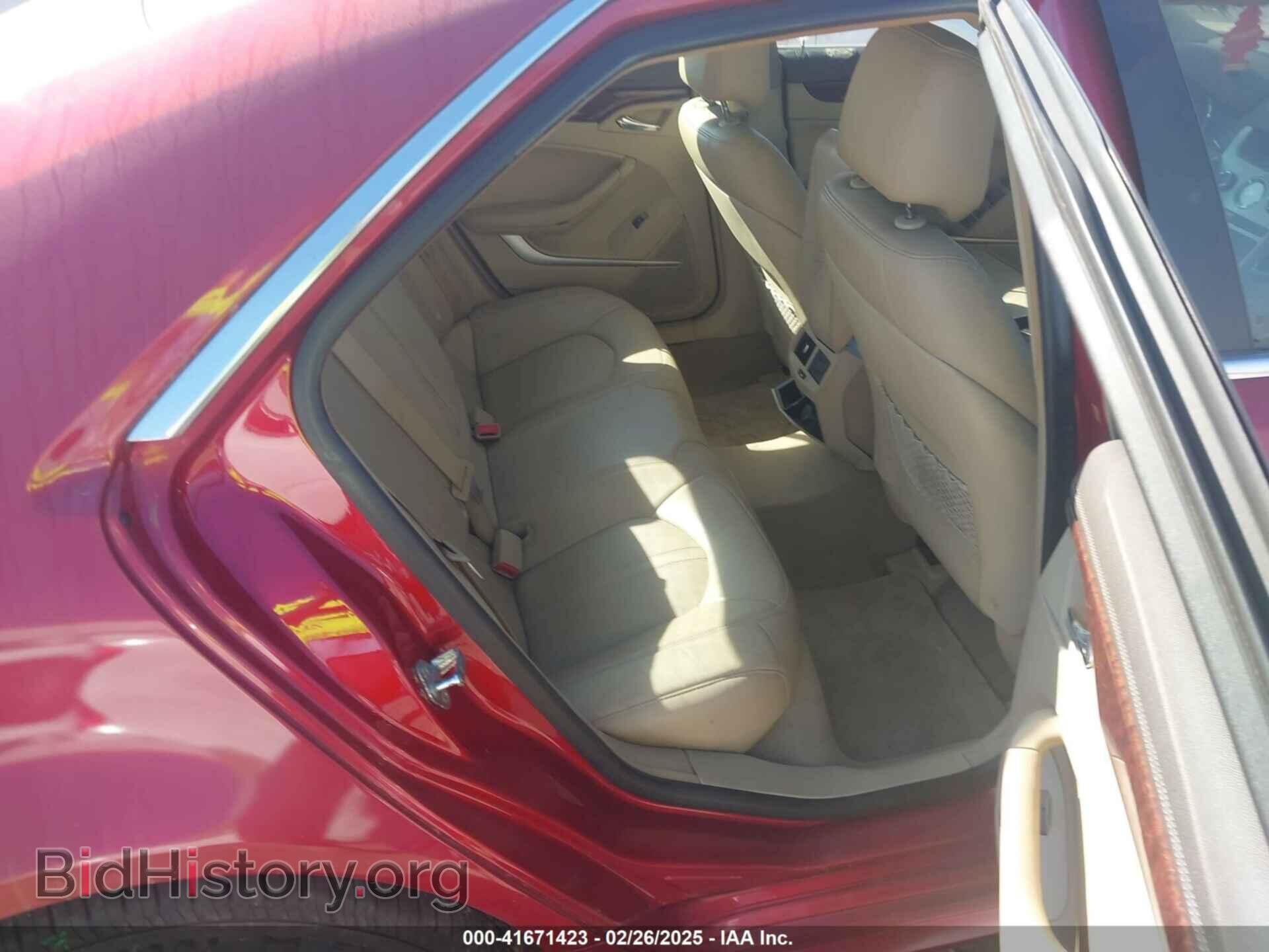 2012 CADILLAC CTS - VIN: 1G6DE5E59C0101436 - Фото 8