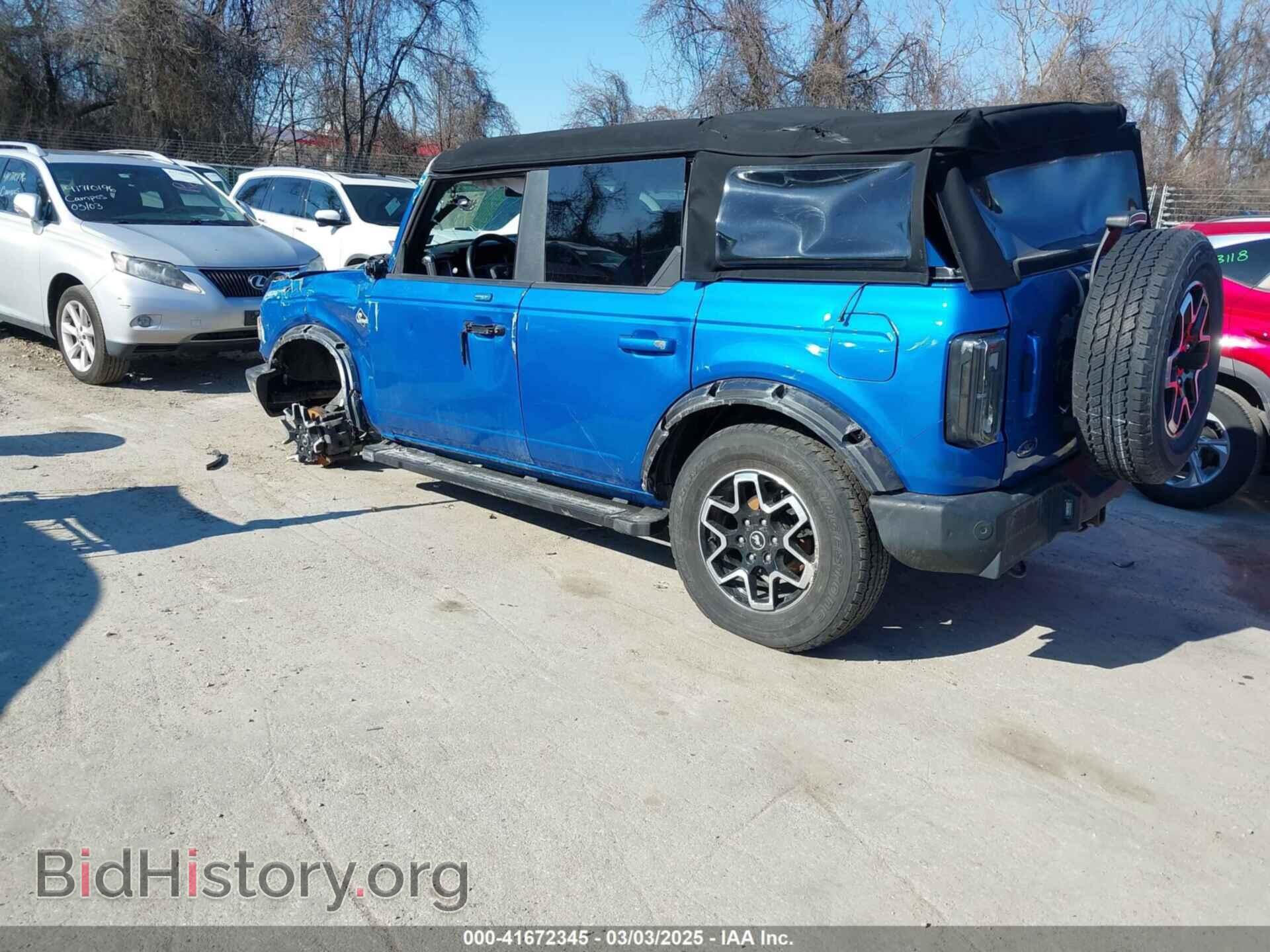 2022 FORD BRONCO - VIN: 1FMDE5BHXNLB00725 - Фото 3