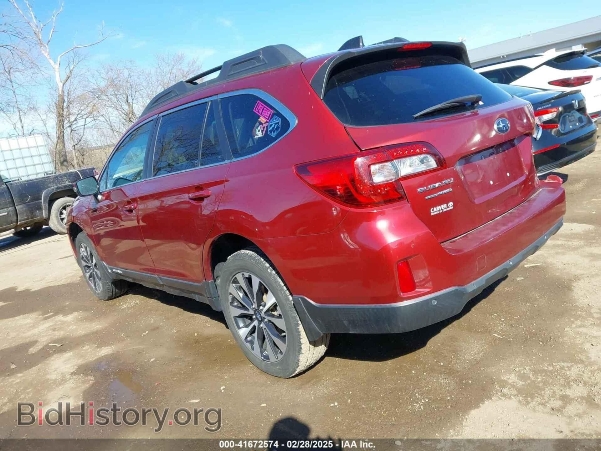 2017 SUBARU OUTBACK - VIN: 4S4BSANC6H3346443 - Фото 3