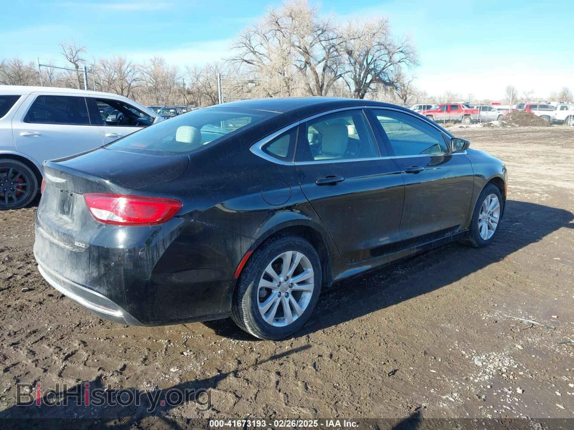 2016 CHRYSLER 200 - VIN: 1C3CCCAB9GN191201 - Фото 4