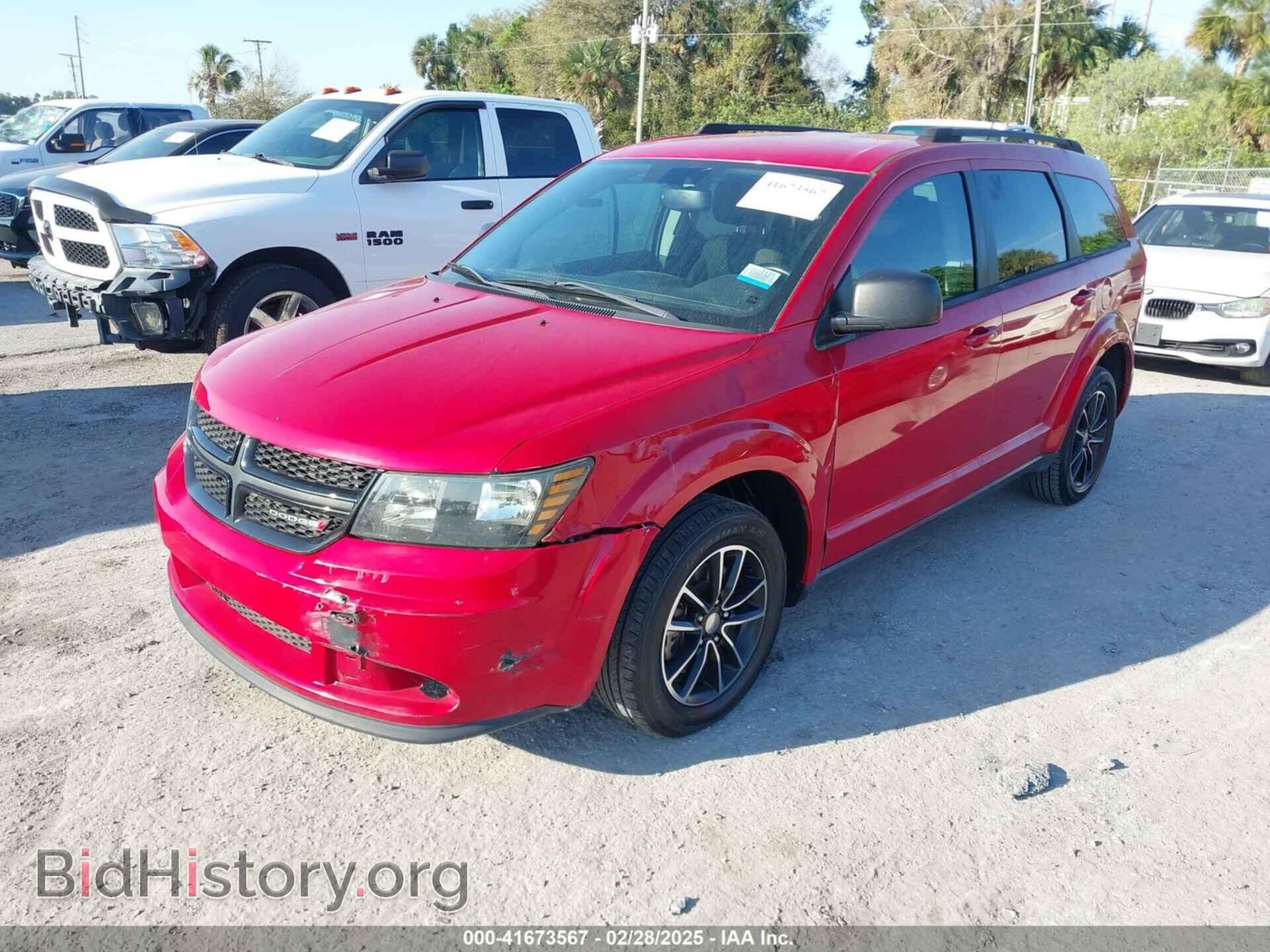 2017 DODGE JOURNEY - VIN: 3C4PDCAB1HT599882 - Фото 2