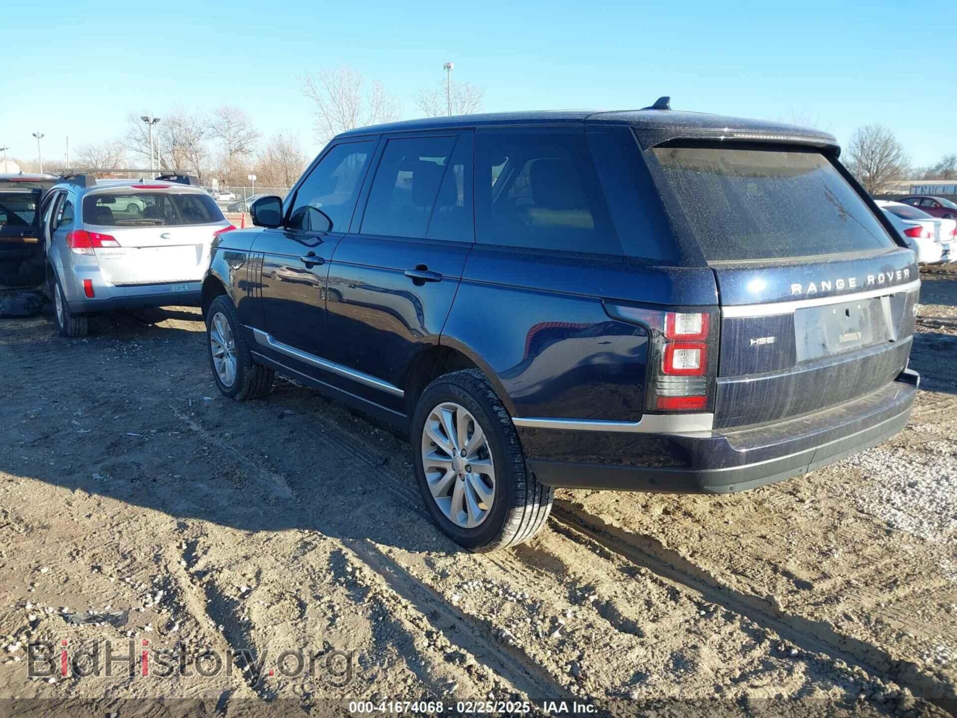 2016 LAND ROVER RANGE ROVER - VIN: SALGS2VF2GA282558 - Фото 3