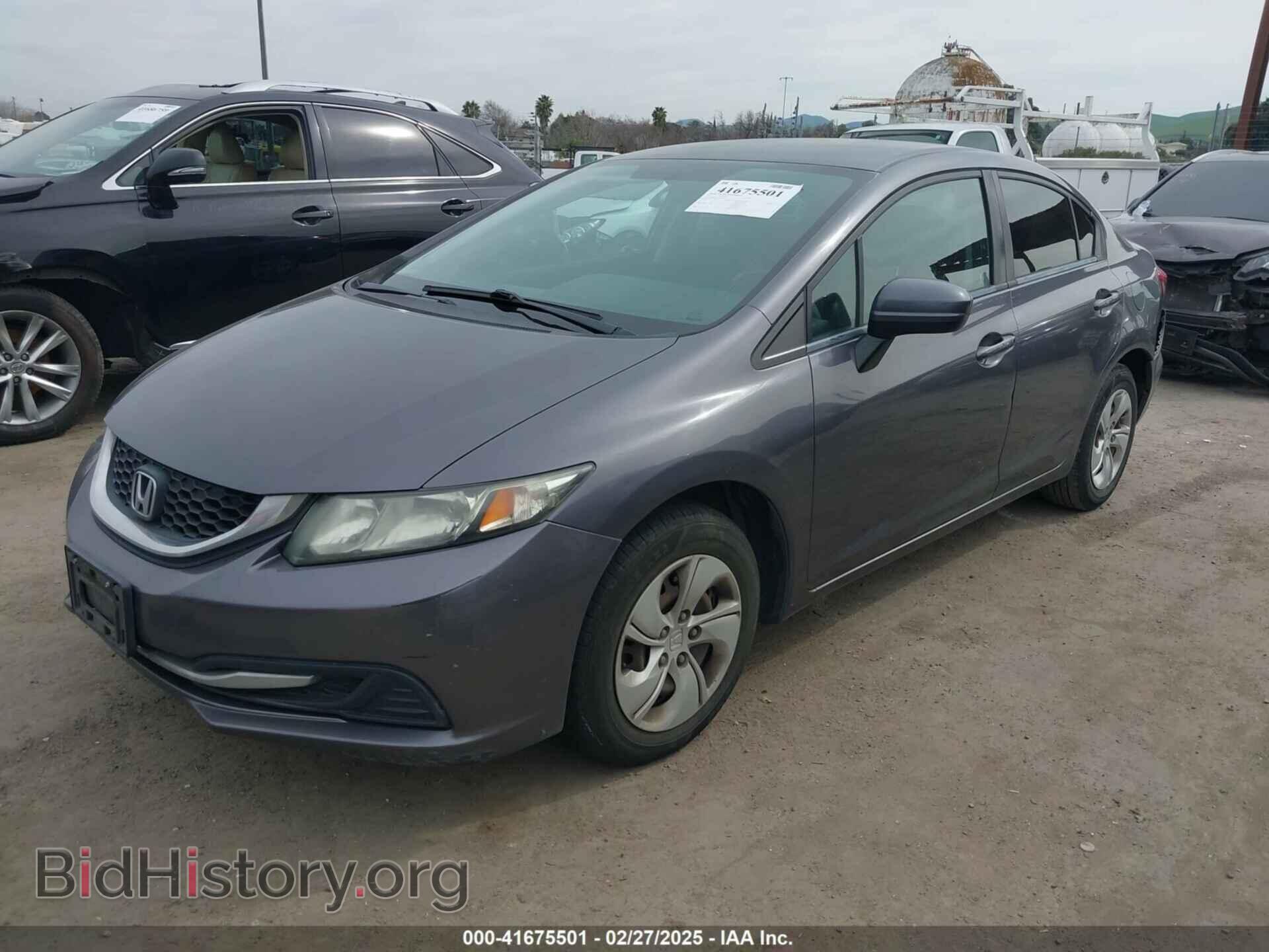 2014 HONDA CIVIC - VIN: 19XFB2F56EE267189 - Фото 2