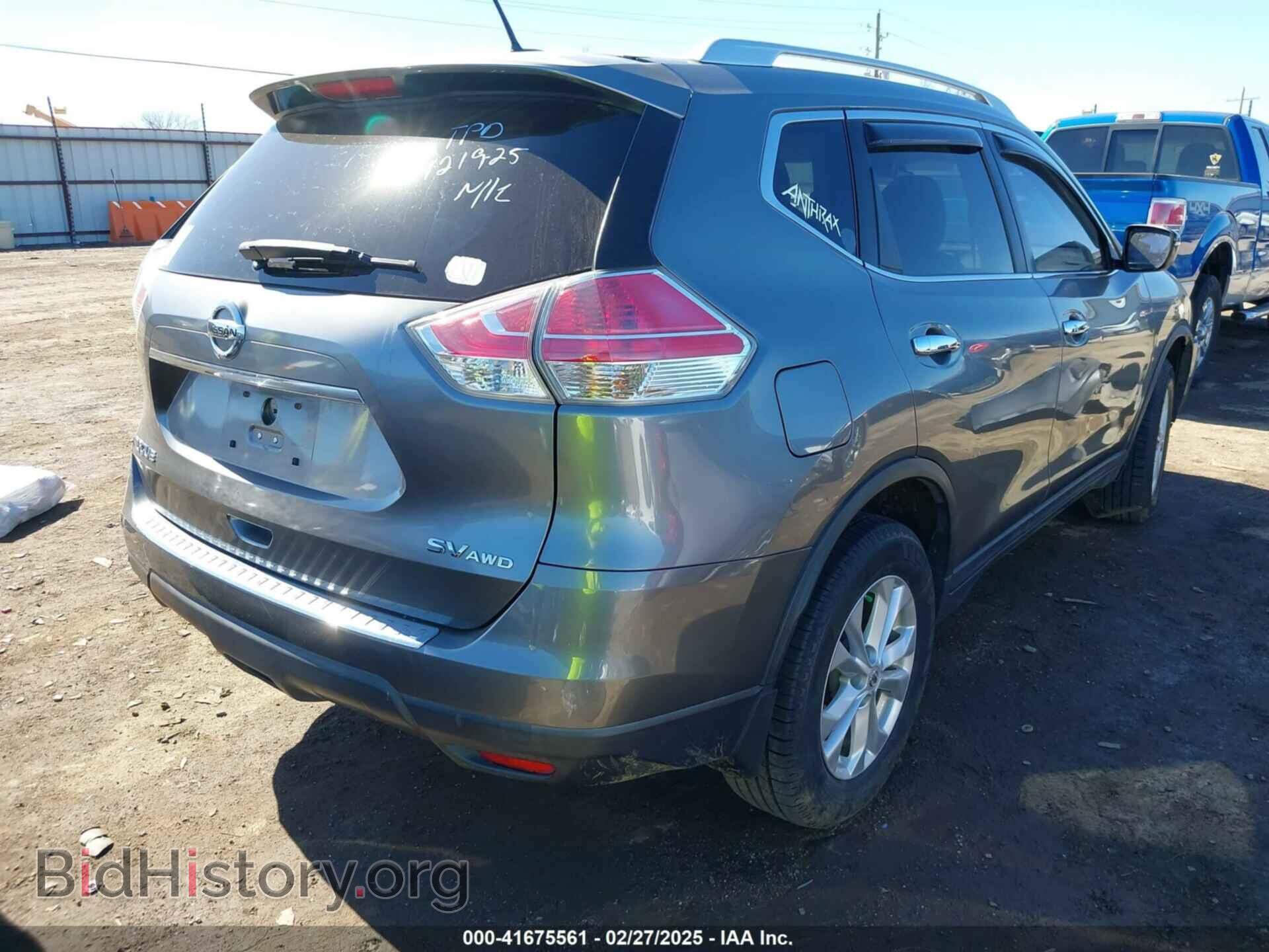 2015 NISSAN ROGUE - VIN: KNMAT2MV7FP569005 - Фото 4