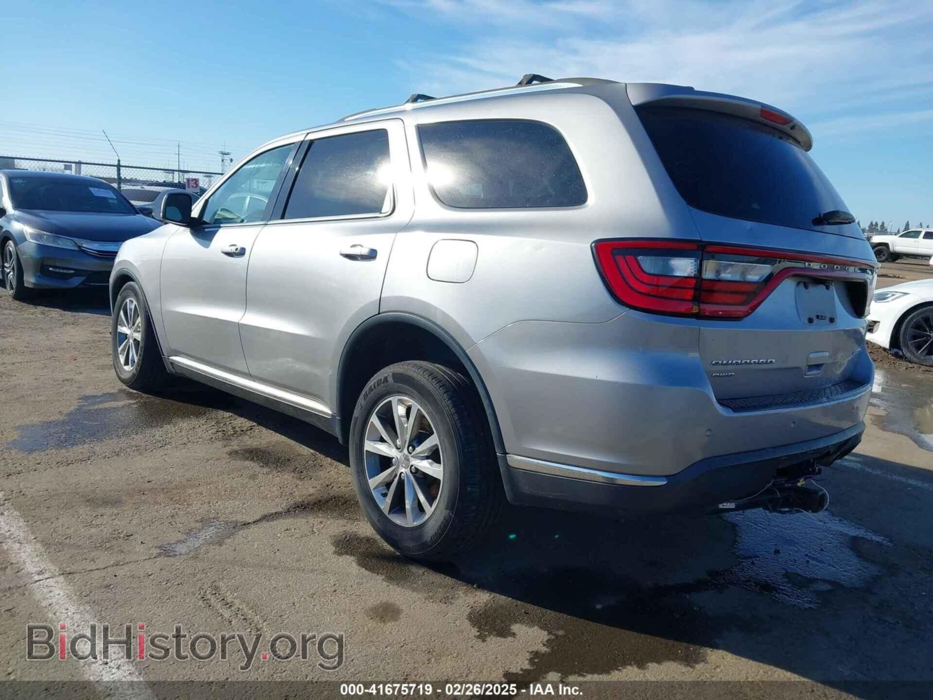 2014 DODGE DURANGO - VIN: 1C4RDJDG4EC522418 - Фото 3