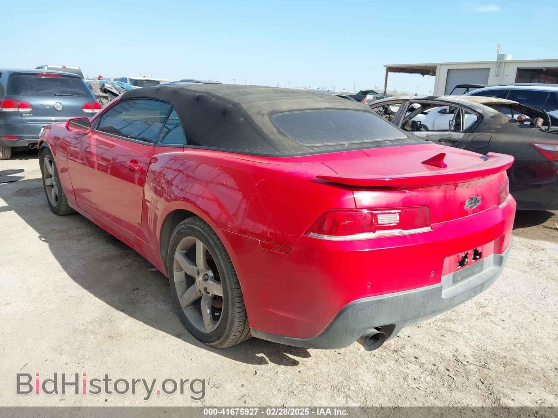 2015 CHEVROLET CAMARO - VIN: 2G1FD3D36F9291180 - Фото 3