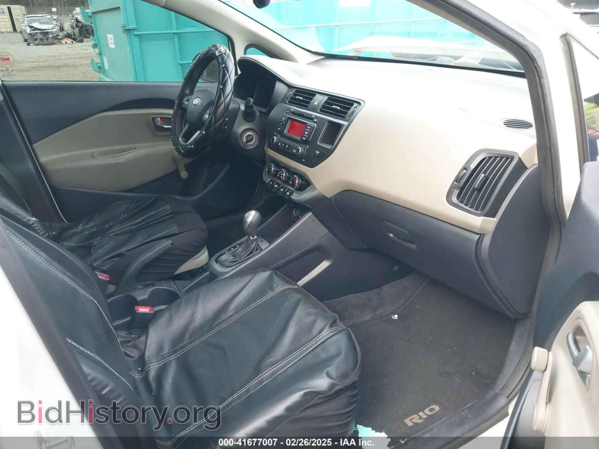2014 KIA RIO - VIN: KNADM4A3XE6408044 - Фото 5