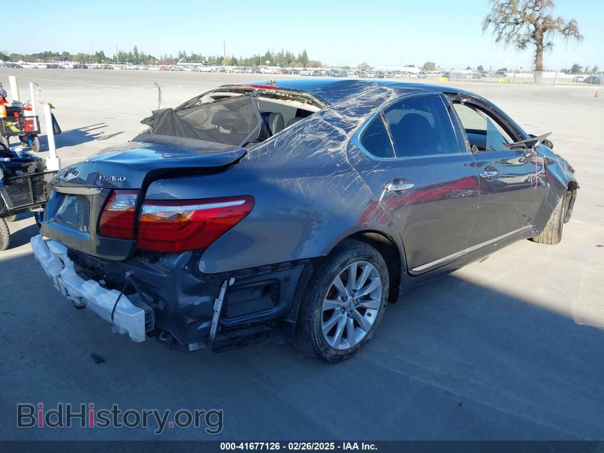 2012 LEXUS LS 460 - VIN: JTHBL5EF8C5113243 - Фото 4