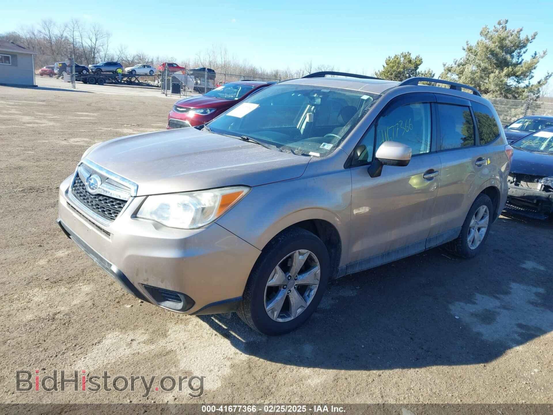 2014 SUBARU FORESTER - VIN: JF2SJAEC5EH555261 - Фото 2