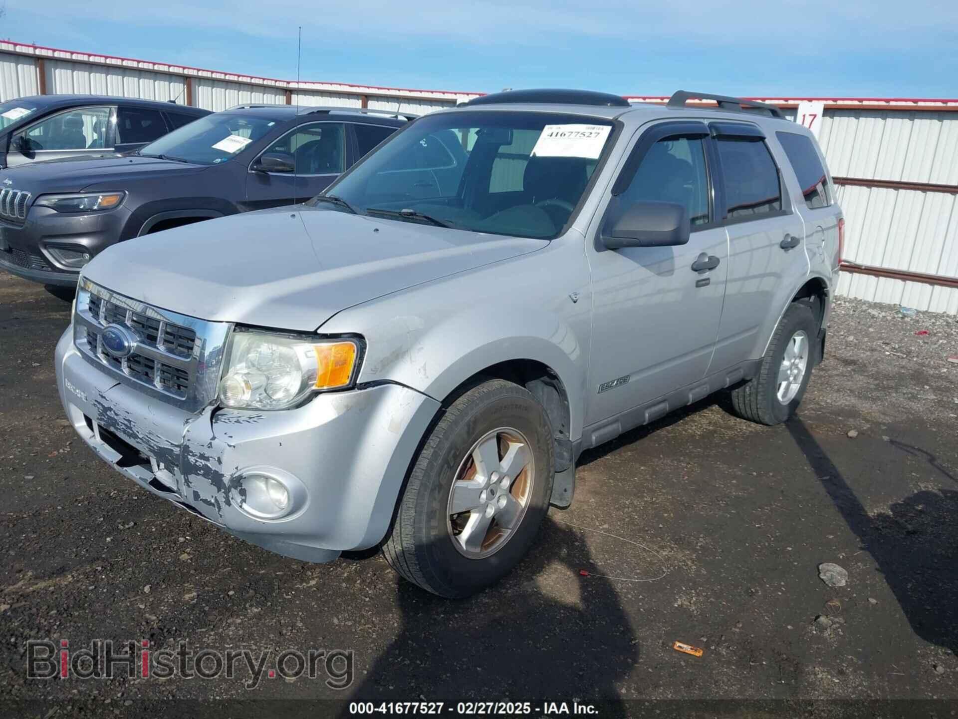 2008 FORD ESCAPE - VIN: 1FMCU93168KD32241 - Фото 2