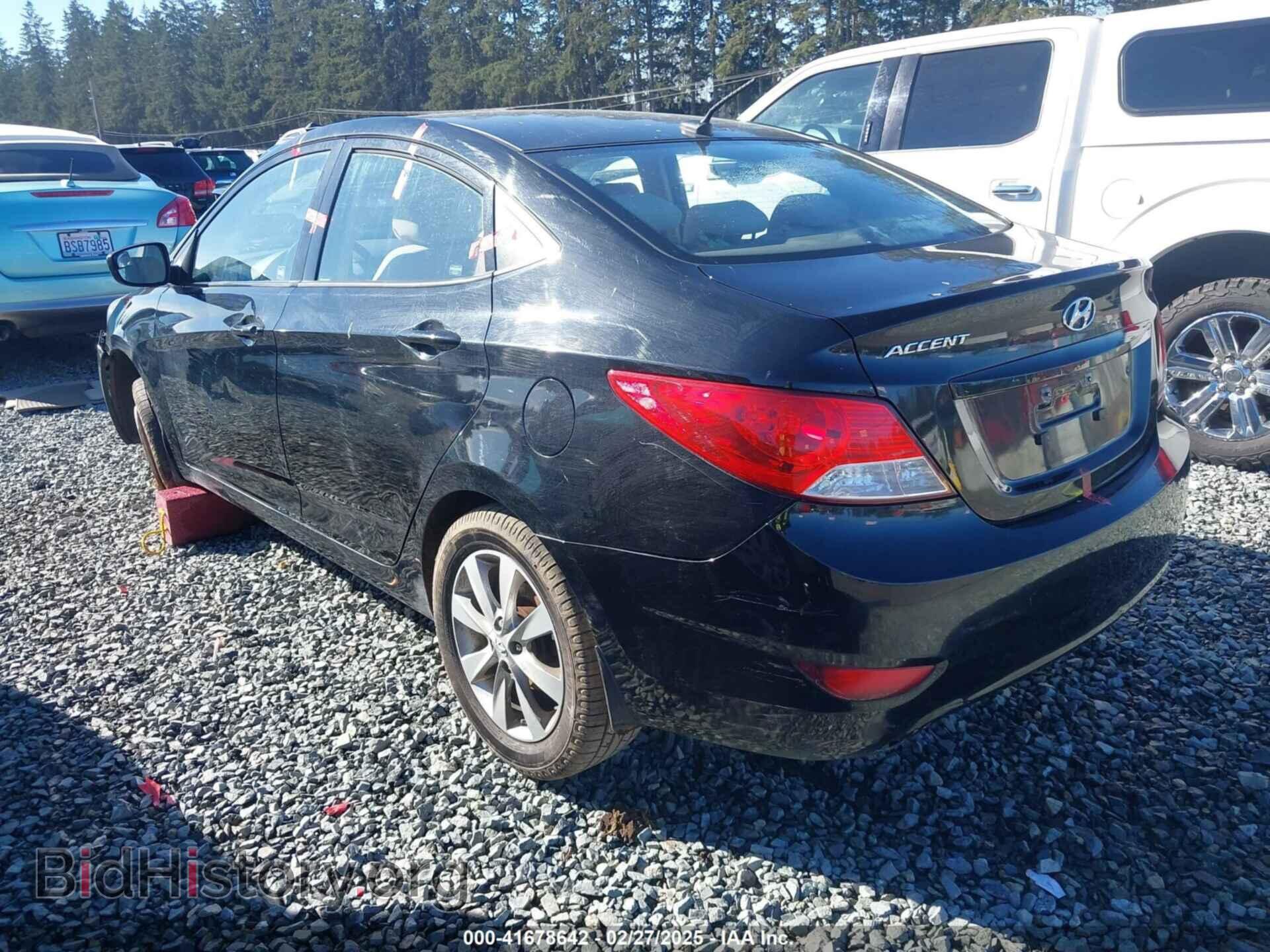 2013 HYUNDAI ACCENT - VIN: KMHCU4AEXDU349230 - Фото 3