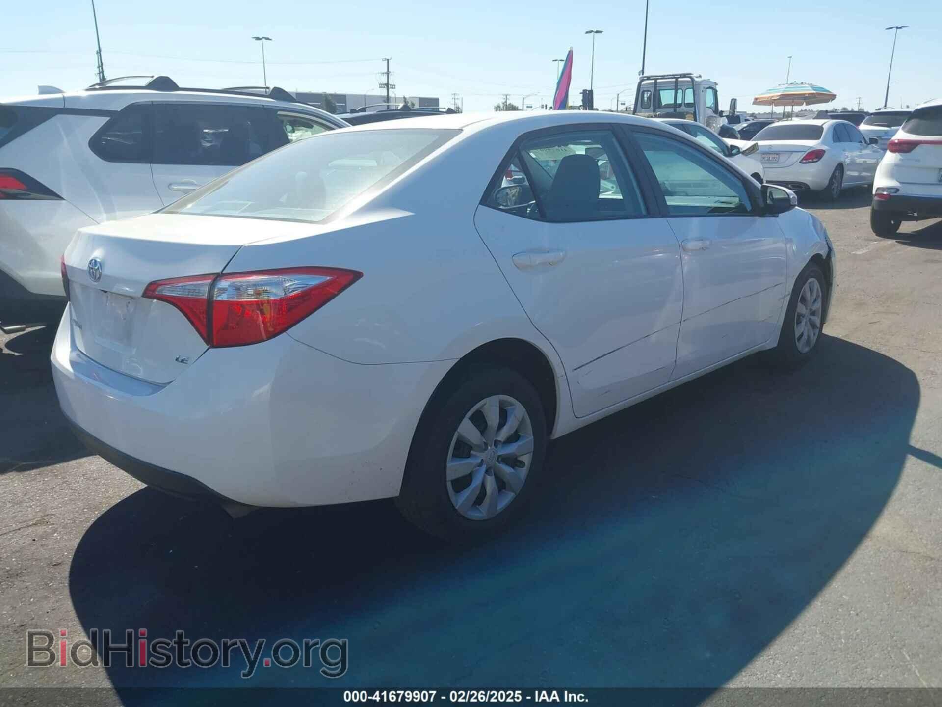 2016 TOYOTA COROLLA - VIN: 5YFBURHEXGP476919 - Фото 4