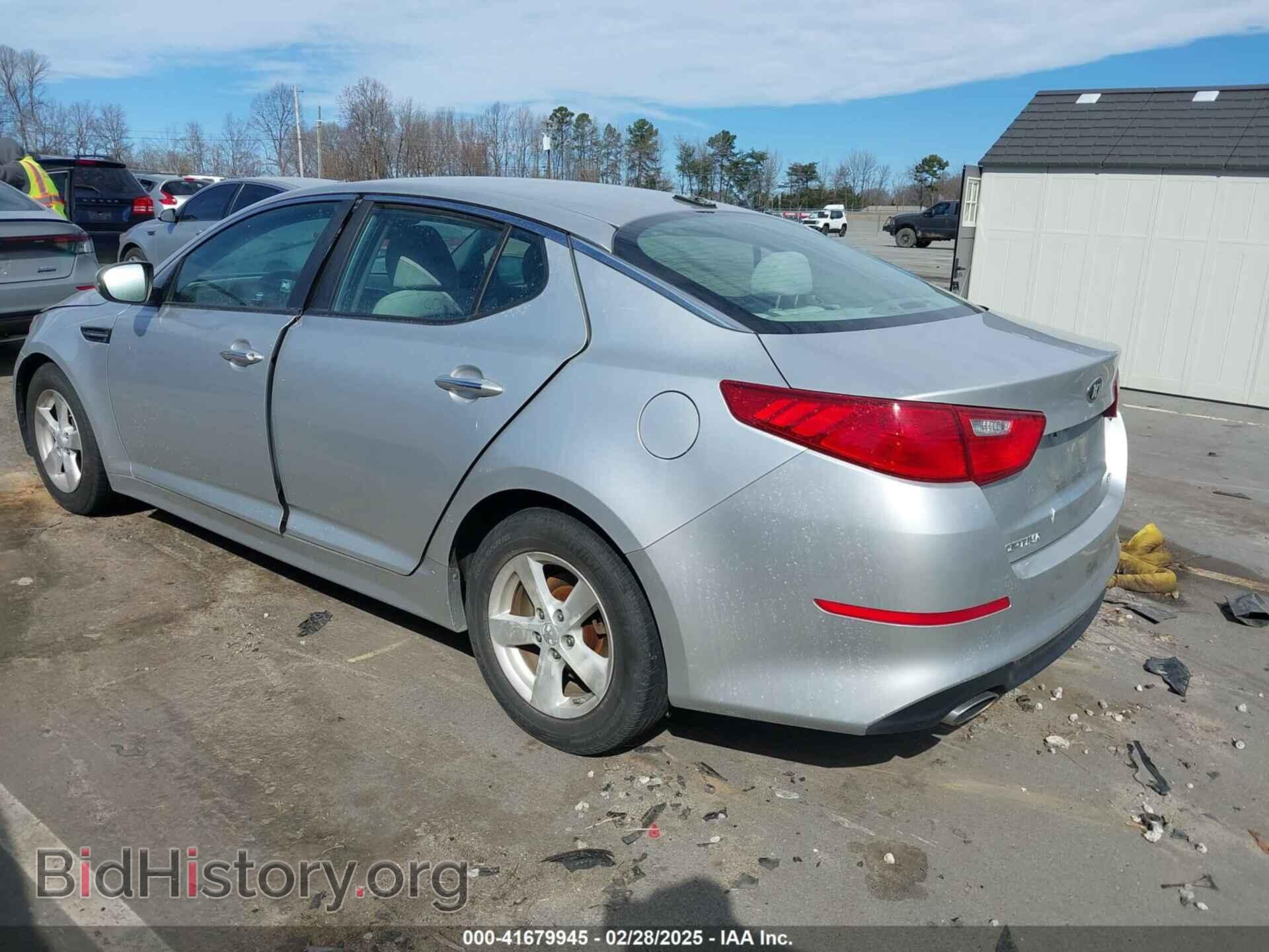 2014 KIA OPTIMA - VIN: KNAGM4A71E5464685 - Фото 3