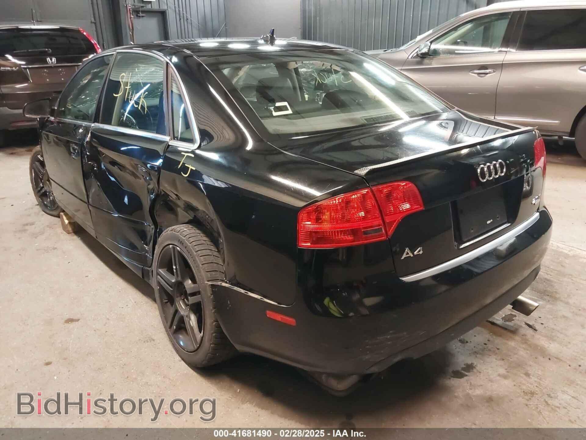 2007 AUDI A4 - VIN: WAUDF78E87A279675 - Photo 3