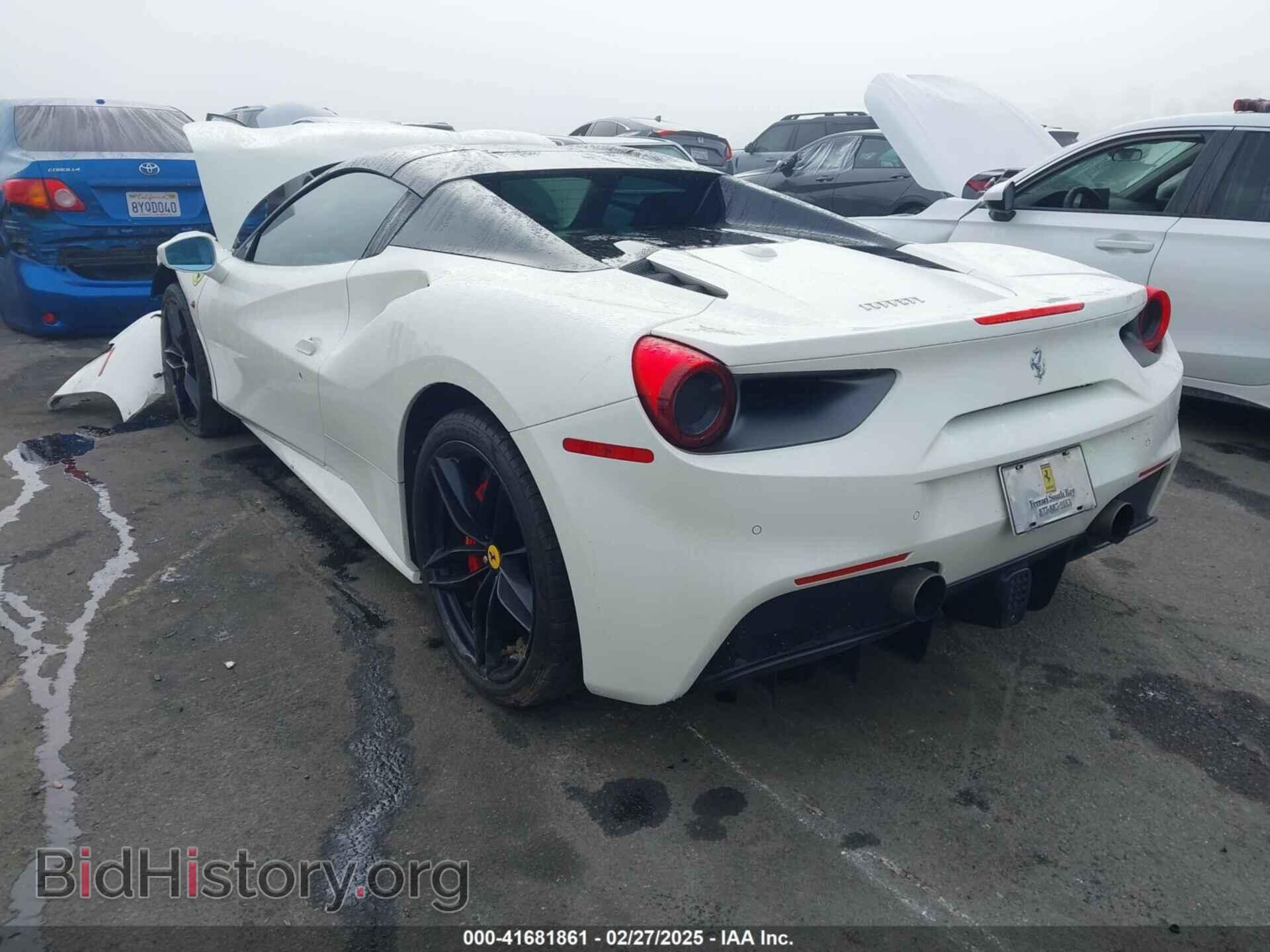 2017 FERRARI 488 SPIDER - VIN: ZFF80AMA3H0225148 - Фото 3