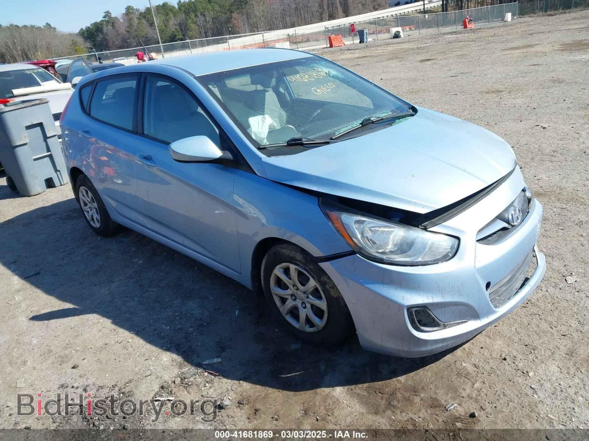 Фотография KMHCT5AE0CU045976 - HYUNDAI ACCENT 2012