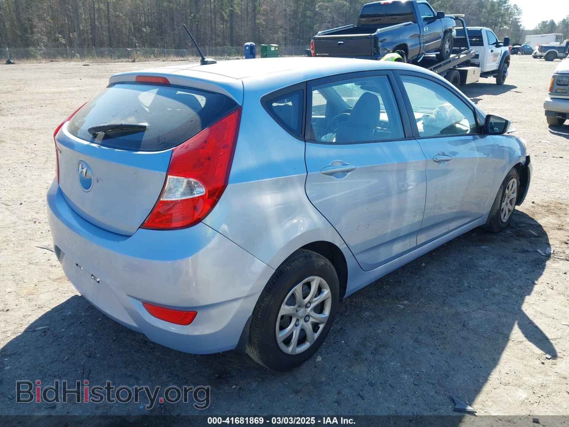 2012 HYUNDAI ACCENT - VIN: KMHCT5AE0CU045976 - Фото 4
