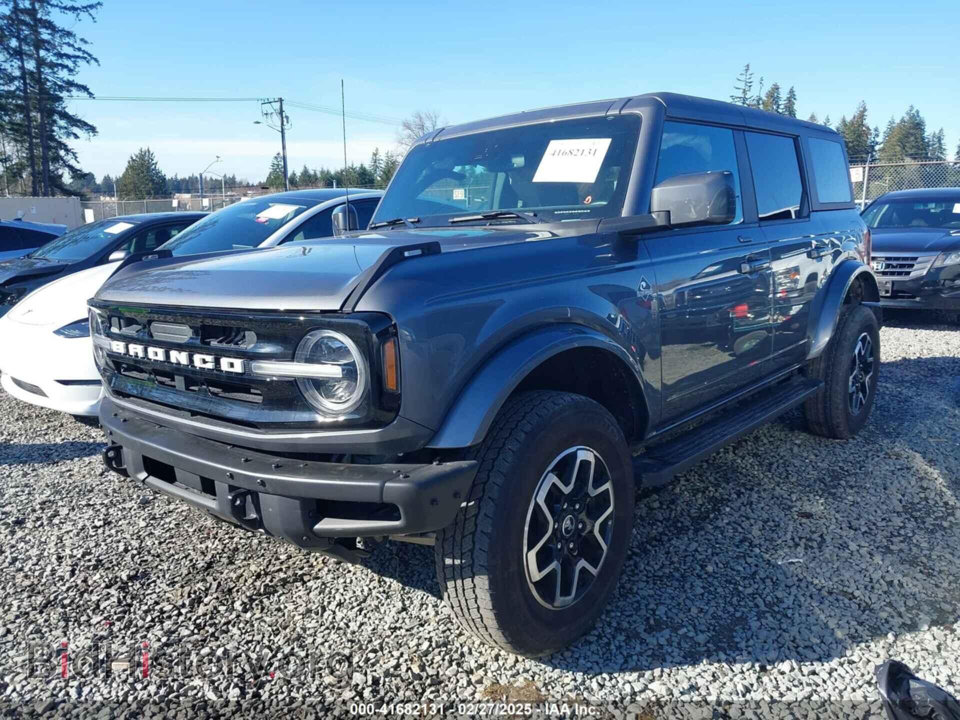 2022 FORD BRONCO - VIN: 1FMEE5DP5NLB24049 - Фото 2