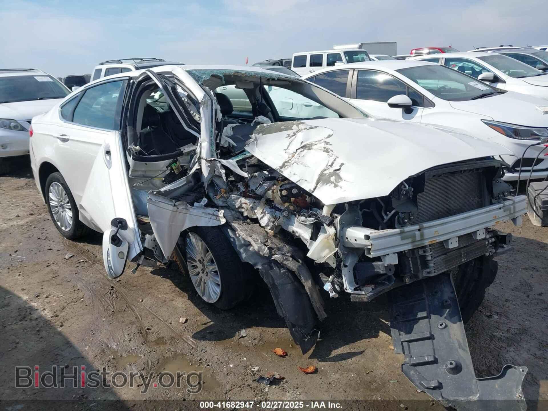Photo 3FA6P0SU6ER382909 - FORD FUSION ENERGI 2014