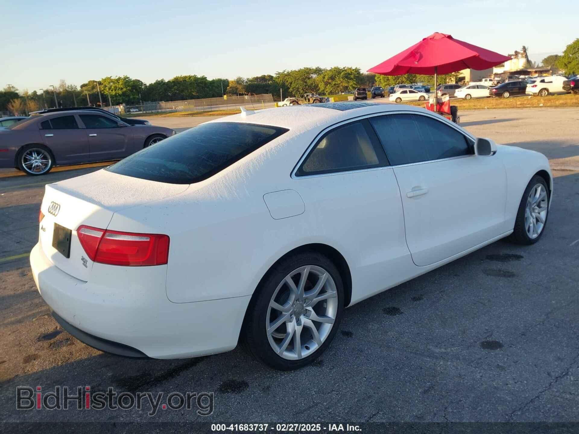 2010 AUDI A5 - VIN: WAUCFAFR1AA066704 - Фото 4