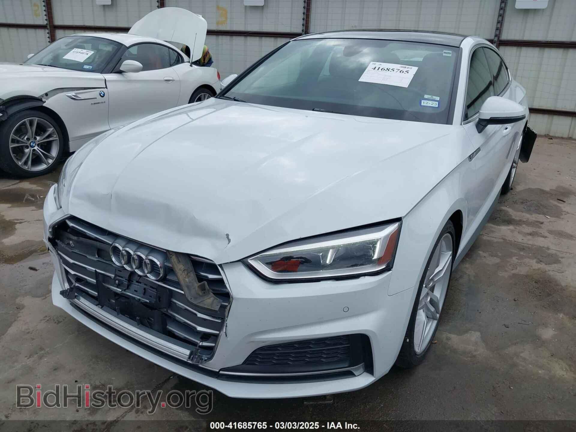 2018 AUDI A5 - VIN: WAUENCF5XJA133093 - Фото 2