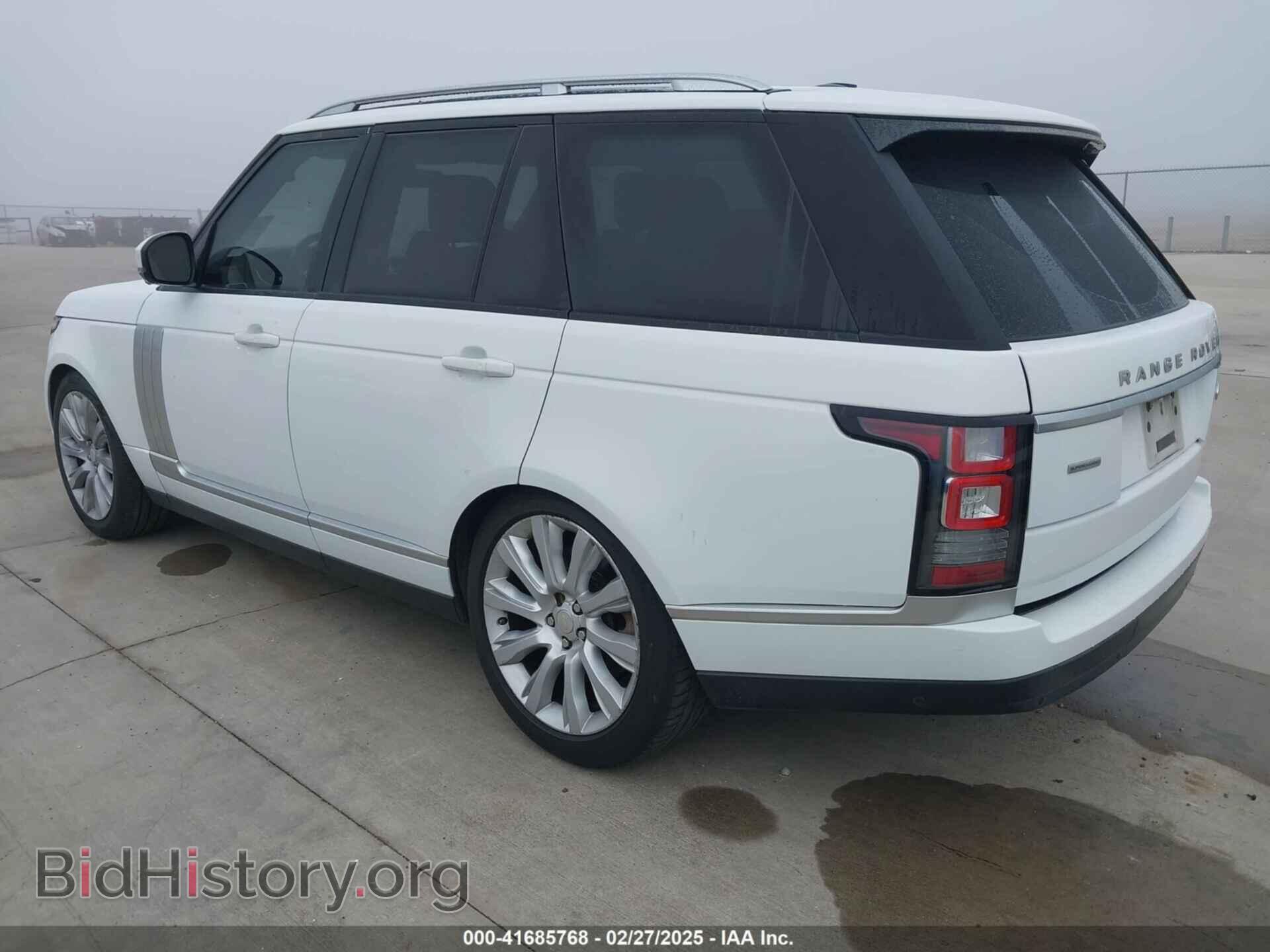 2015 LAND ROVER RANGE ROVER - VIN: SALGS2TF9FA213352 - Фото 3