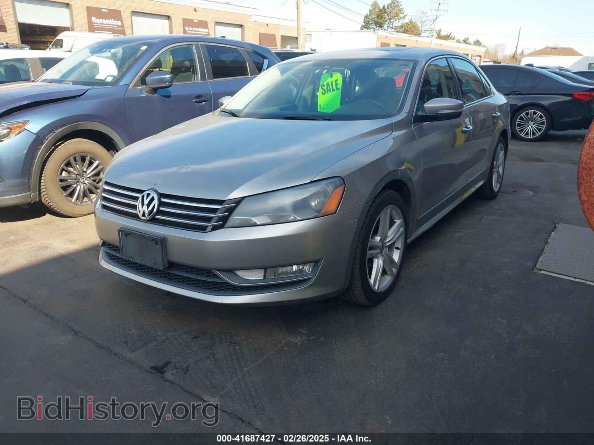 2013 VOLKSWAGEN PASSAT - VIN: 1VWCN7A38DC012155 - Фото 2