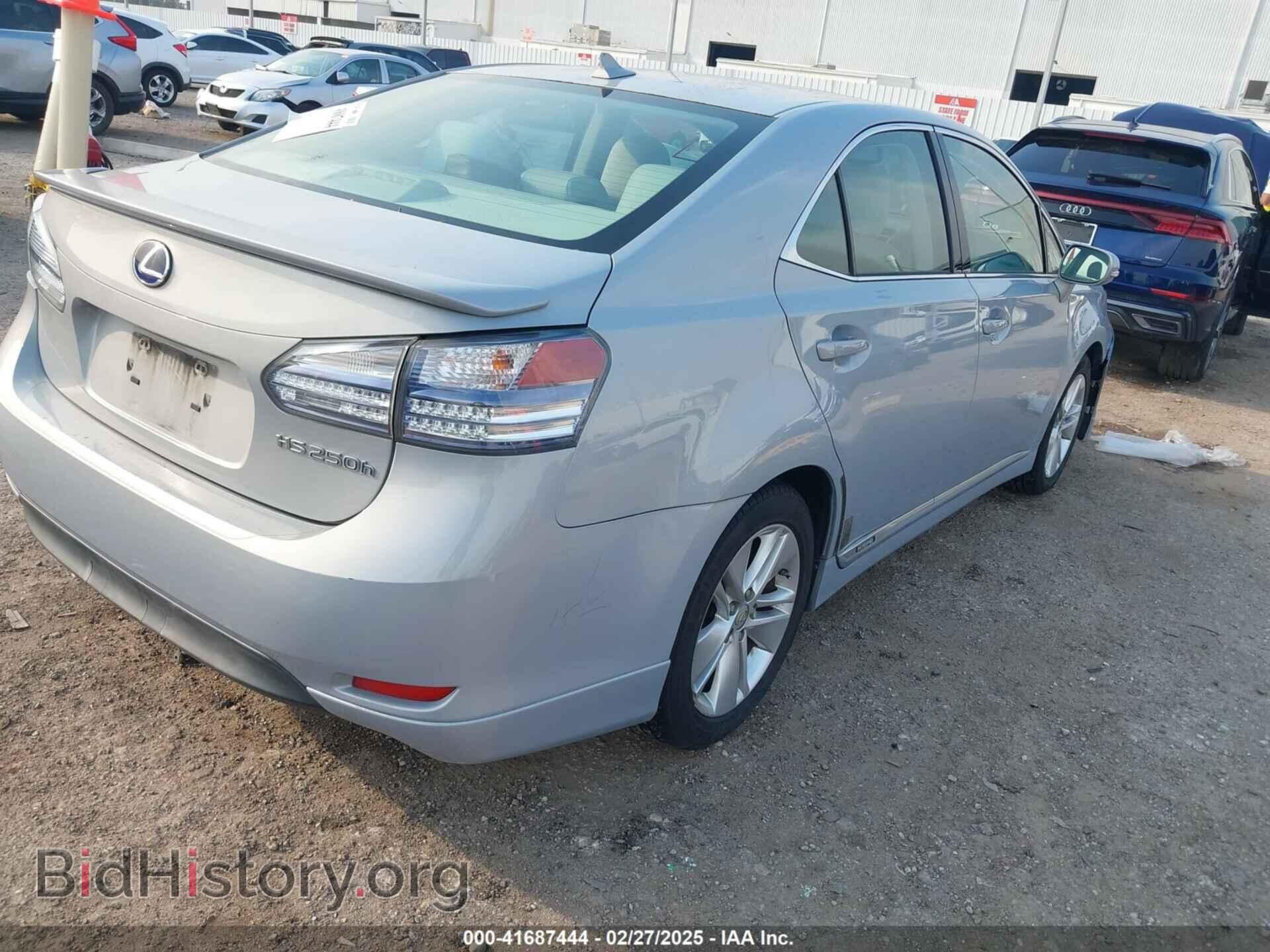 2011 LEXUS HS 250H - VIN: JTHBB1BA0B2046254 - Фото 4