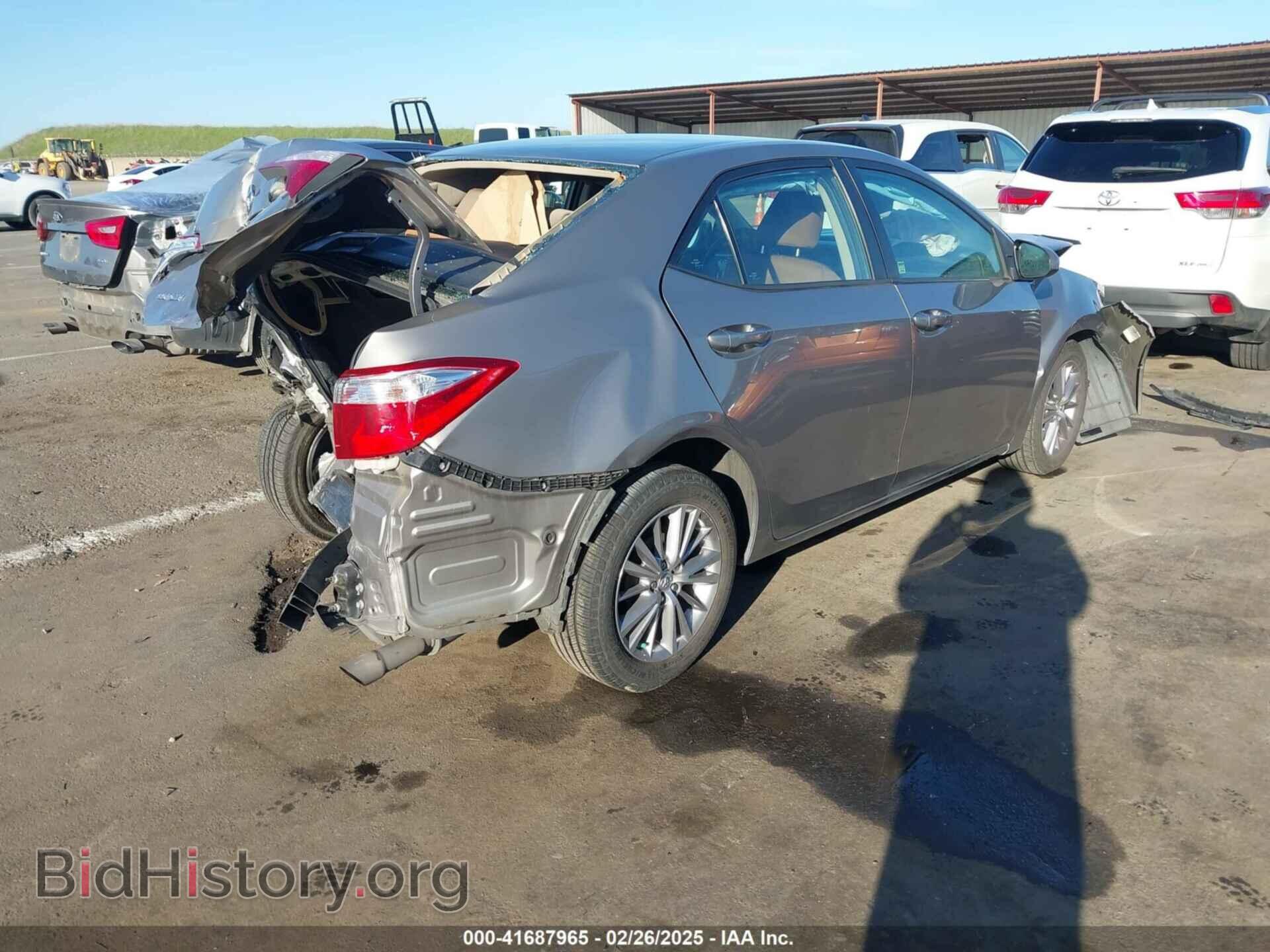 2015 TOYOTA COROLLA - VIN: 2T1BURHEXFC264956 - Фото 4