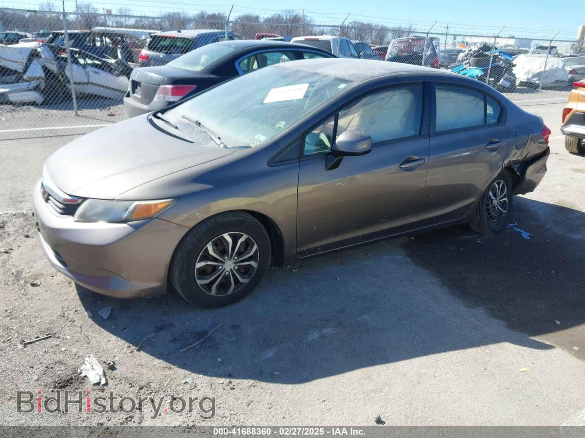 2012 HONDA CIVIC - VIN: 2HGFB2F53CH578579 - Фото 2