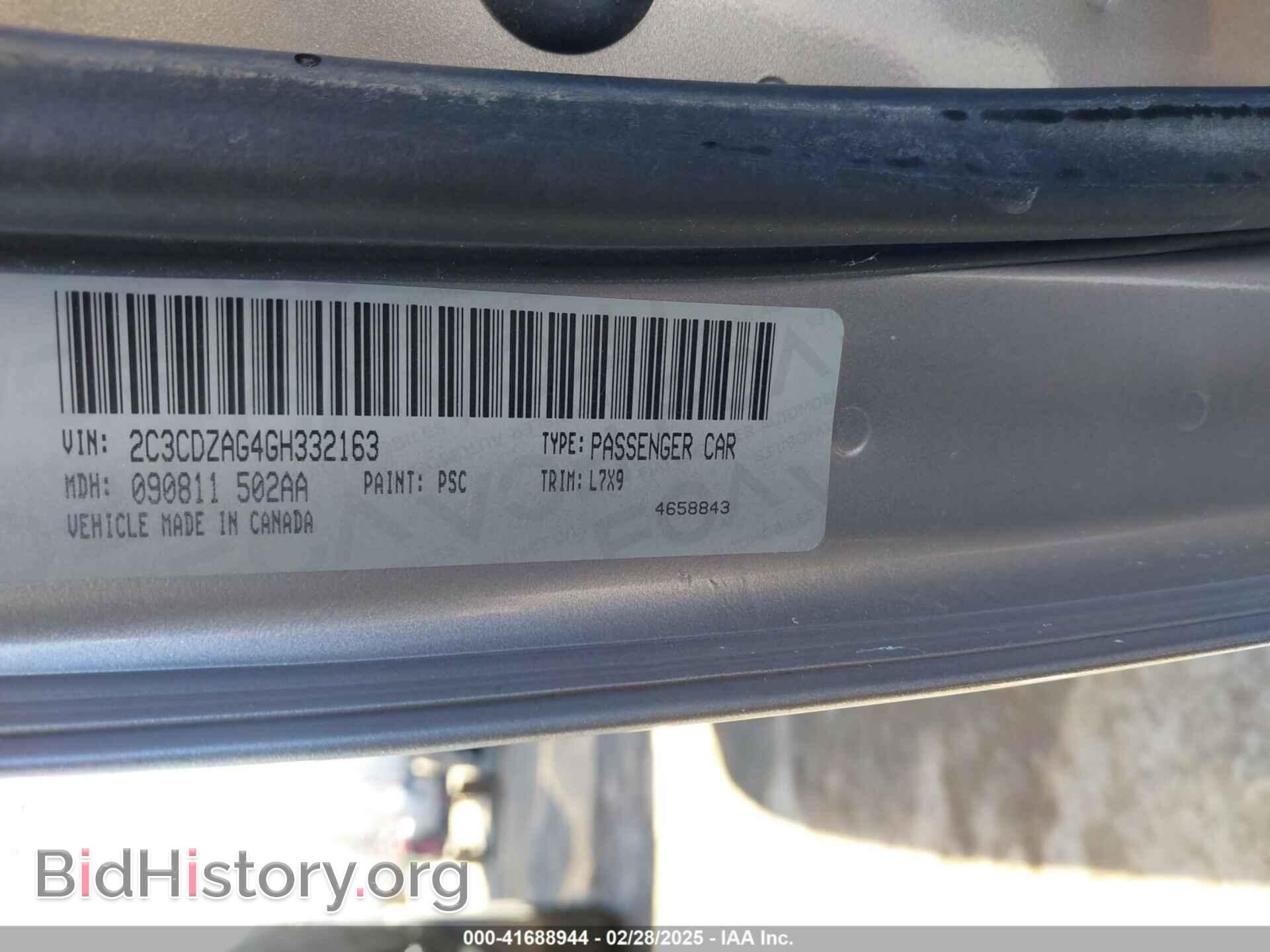 2016 DODGE CHALLENGER - VIN: 2C3CDZAG4GH332163 - Фото 9