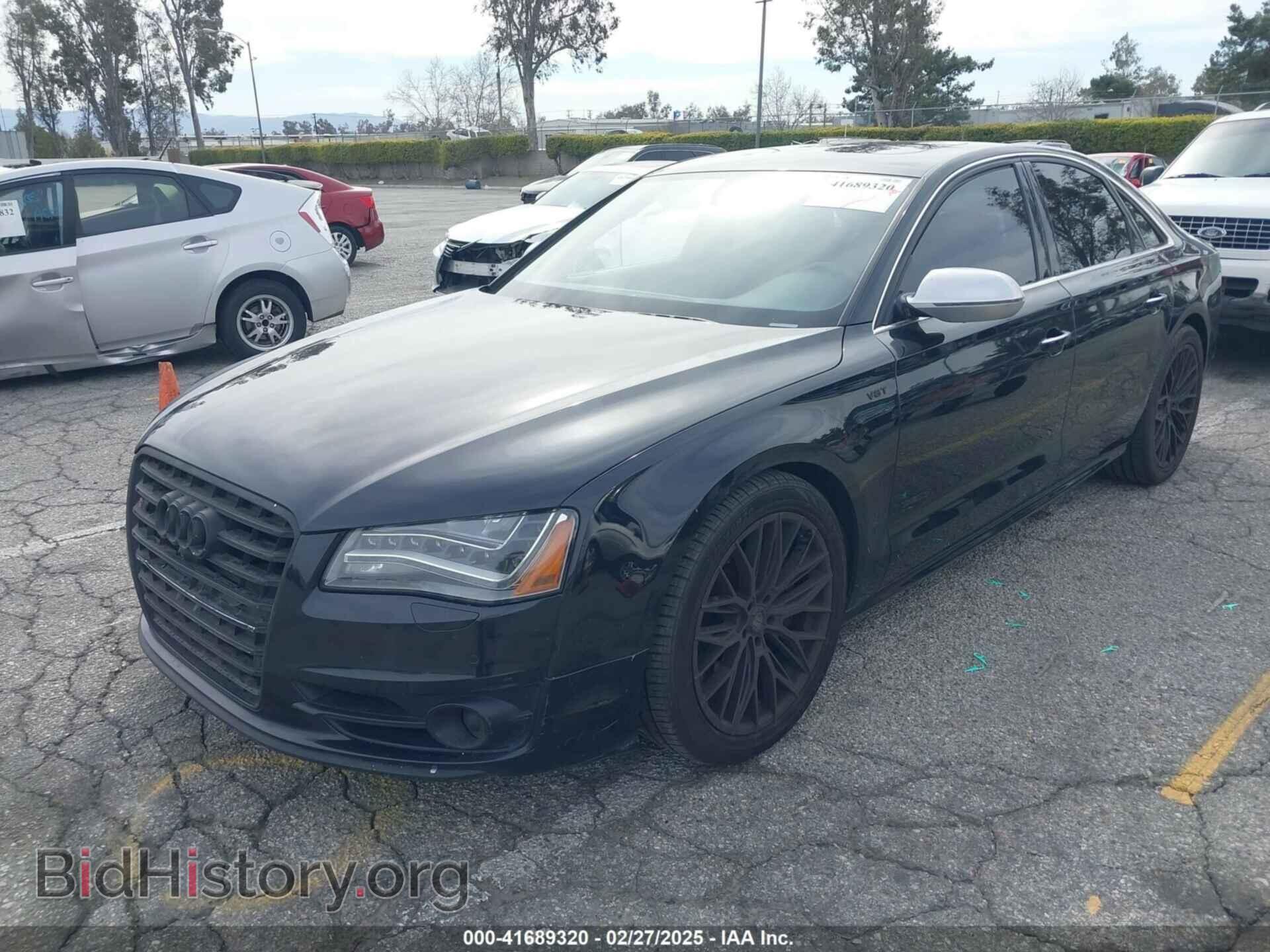 2013 AUDI S8 - VIN: WAUD2AFD0DN028673 - Photo 2
