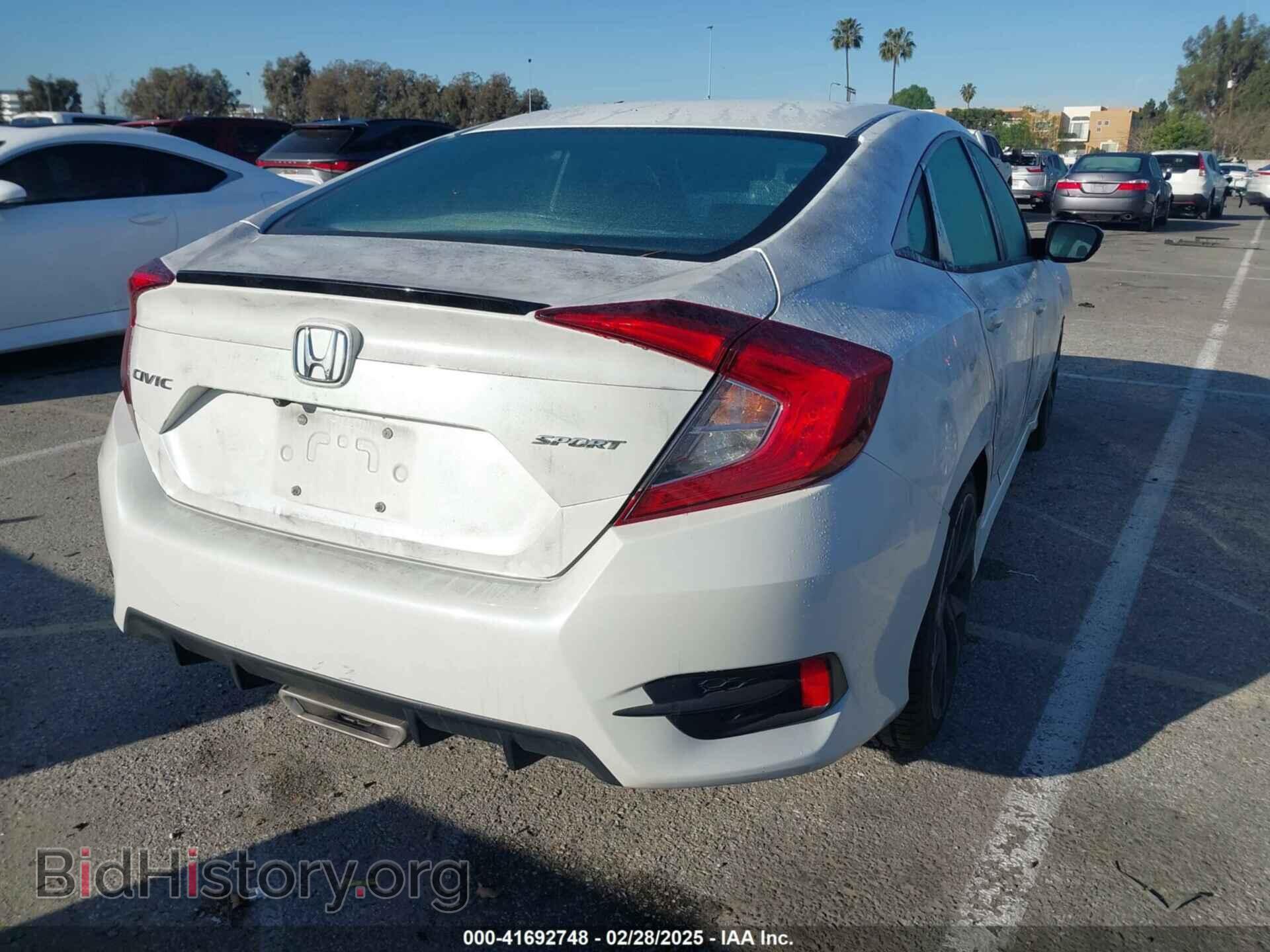 2019 HONDA CIVIC - VIN: 2HGFC2F82KH601372 - Фото 4