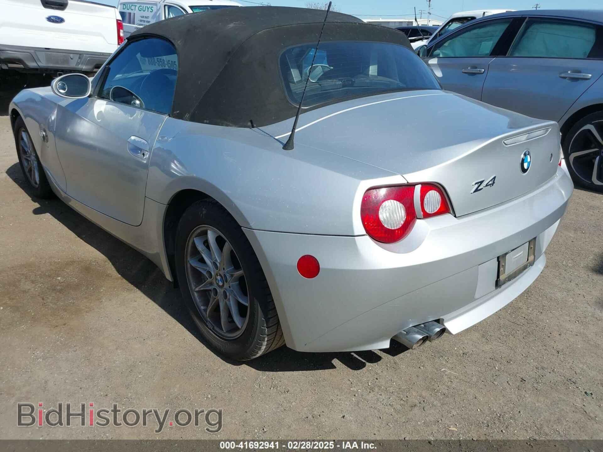 2005 BMW Z4 - VIN: 4USBT33595LS58087 - Фото 3