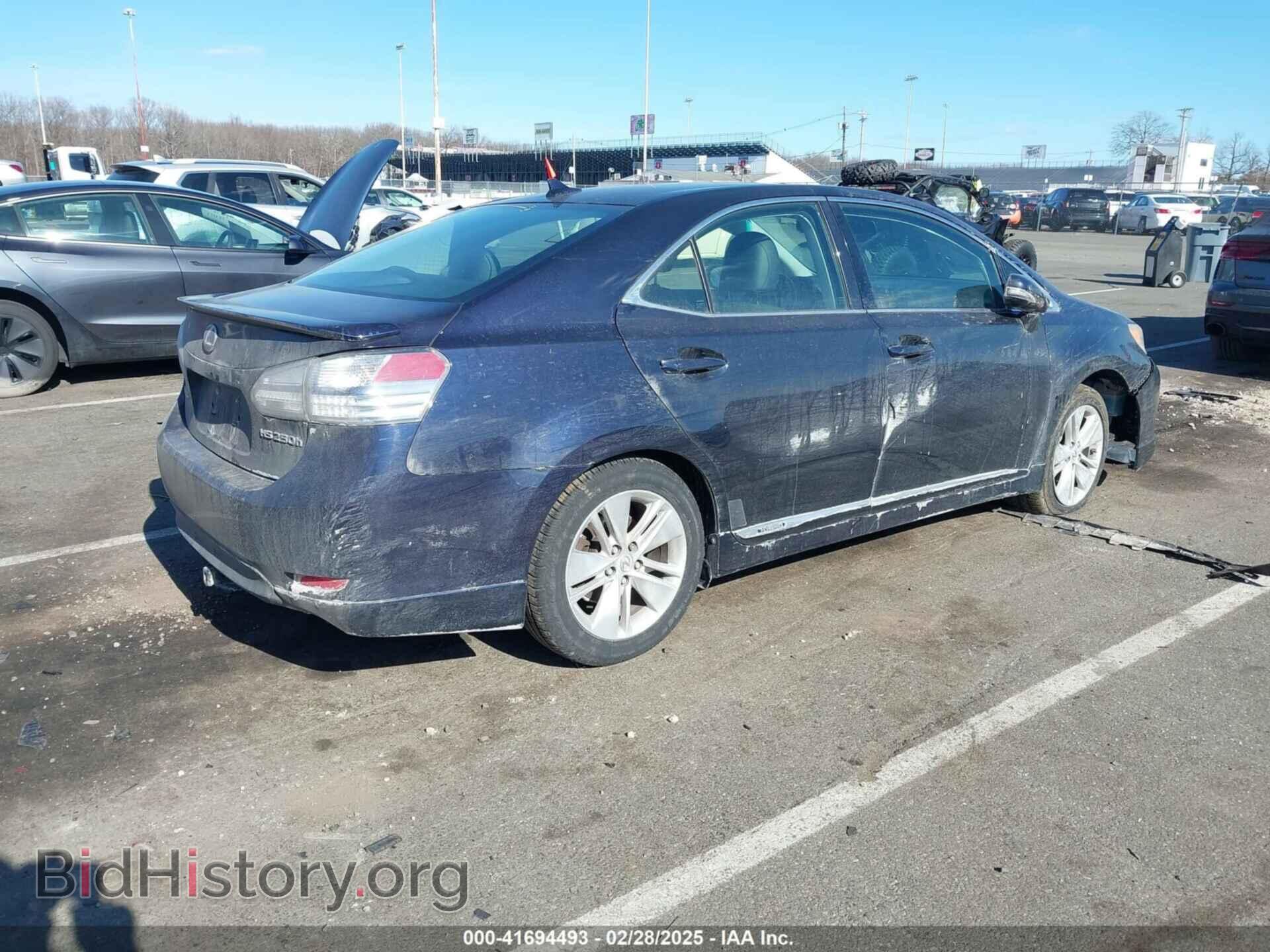 2010 LEXUS HS - VIN: JTHBB1BA9A2035560 - Фото 4