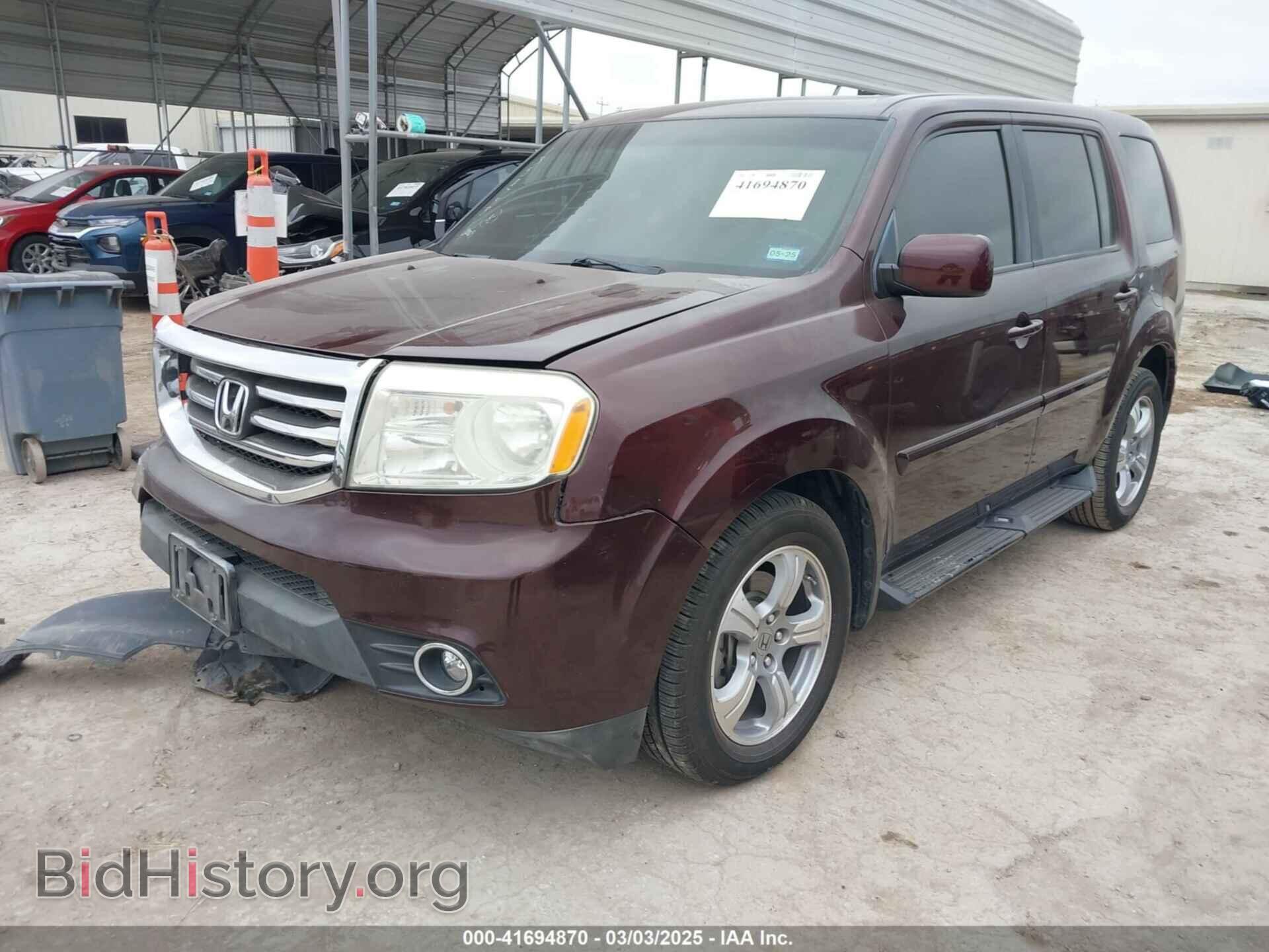 2012 HONDA PILOT - VIN: 5FNYF3H56CB018706 - Фото 2