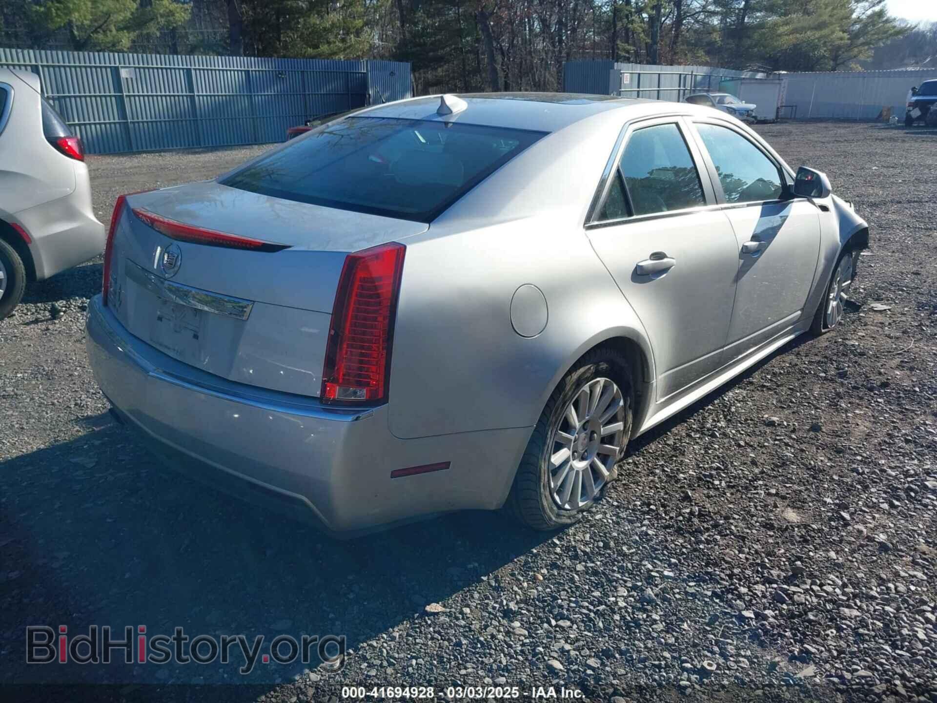 2012 CADILLAC CTS - VIN: 1G6DG5E50C0116725 - Фото 4