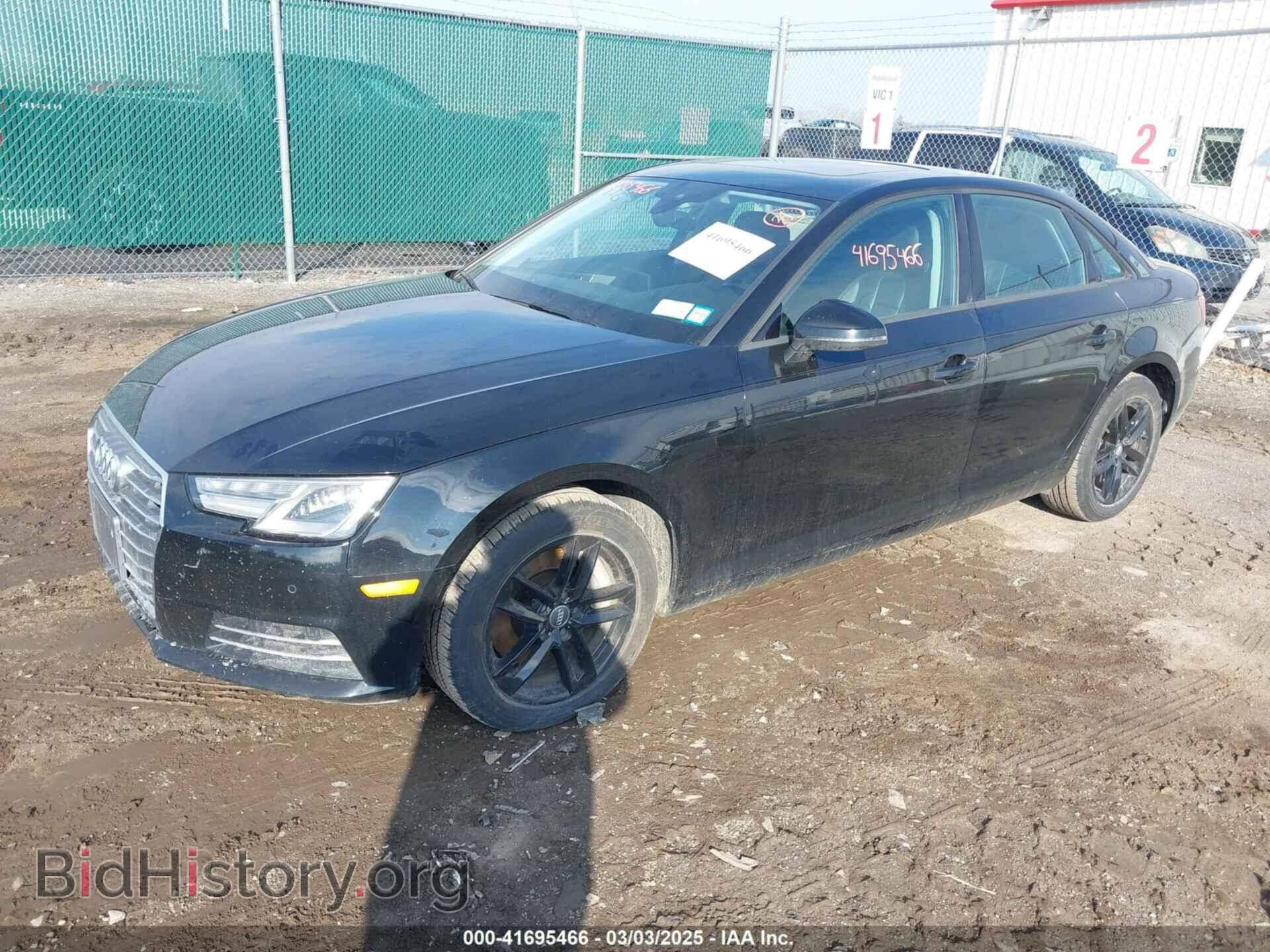 2017 AUDI A4 - VIN: WAUANAF49HN008468 - Фото 2