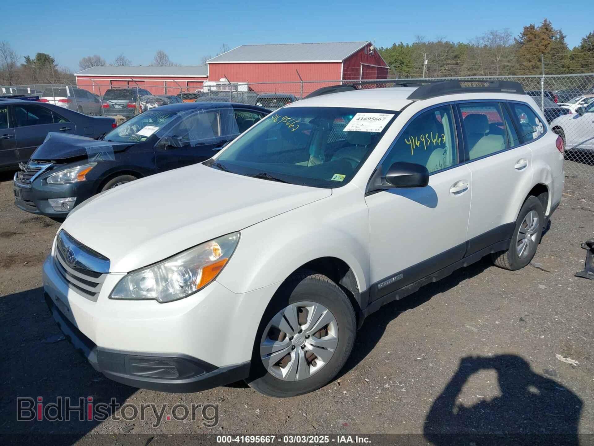 2011 SUBARU OUTBACK - VIN: 4S4BRBAC7B3377635 - Фото 2