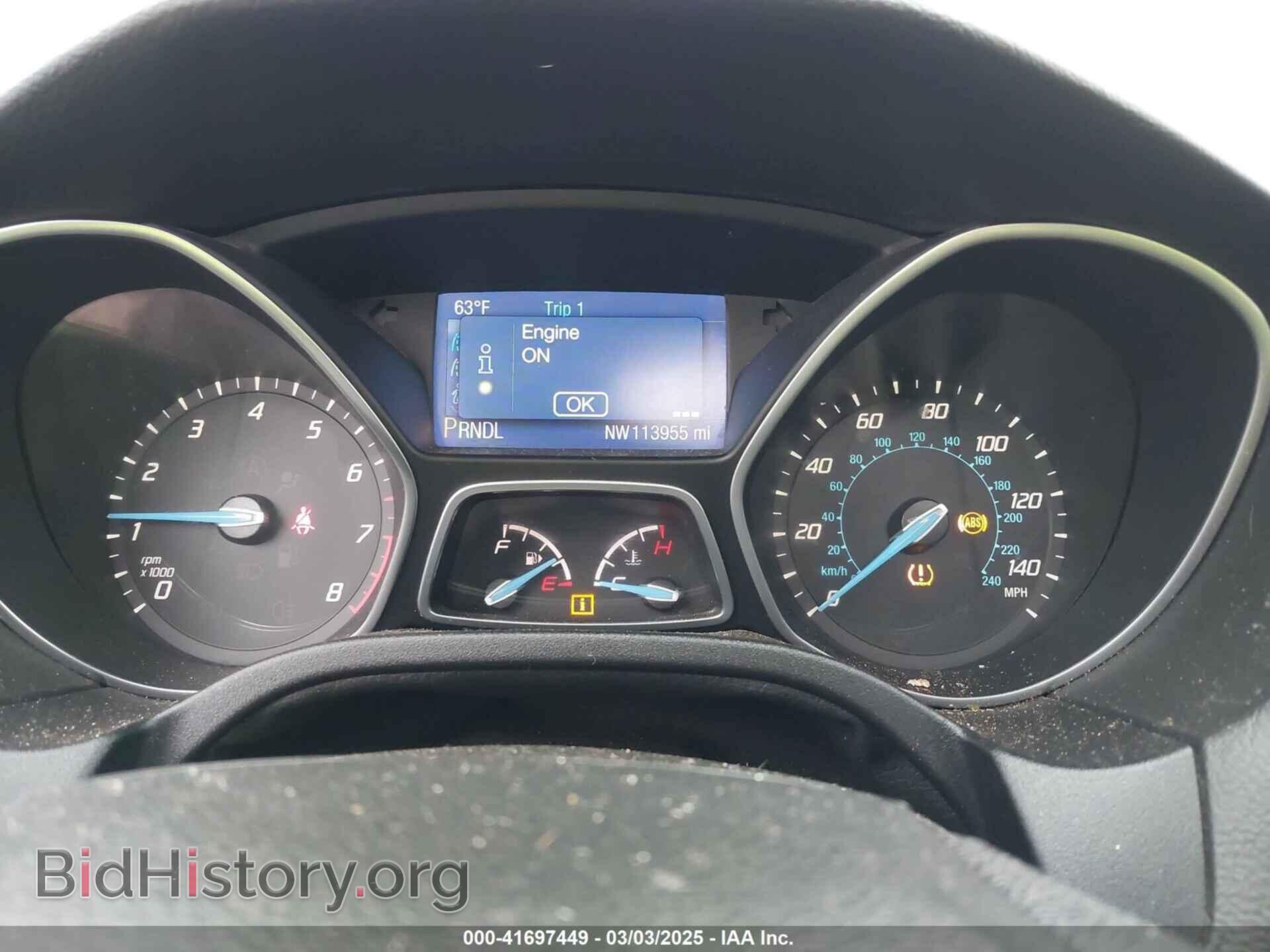 2014 FORD FOCUS - VIN: 1FADP3K20EL145242 - Фото 7