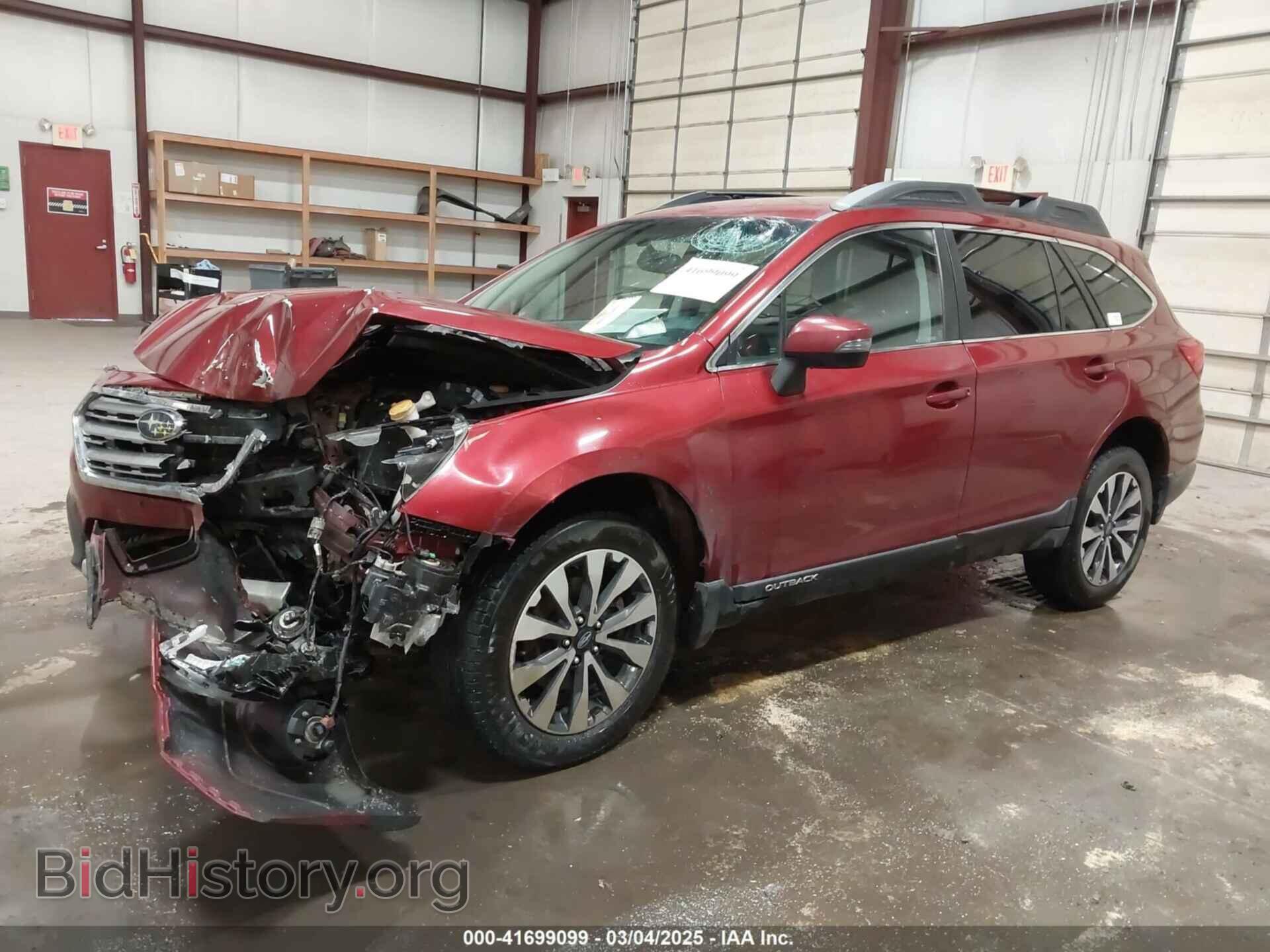 2015 SUBARU OUTBACK - VIN: 4S4BSAJC8F3349444 - Фото 2