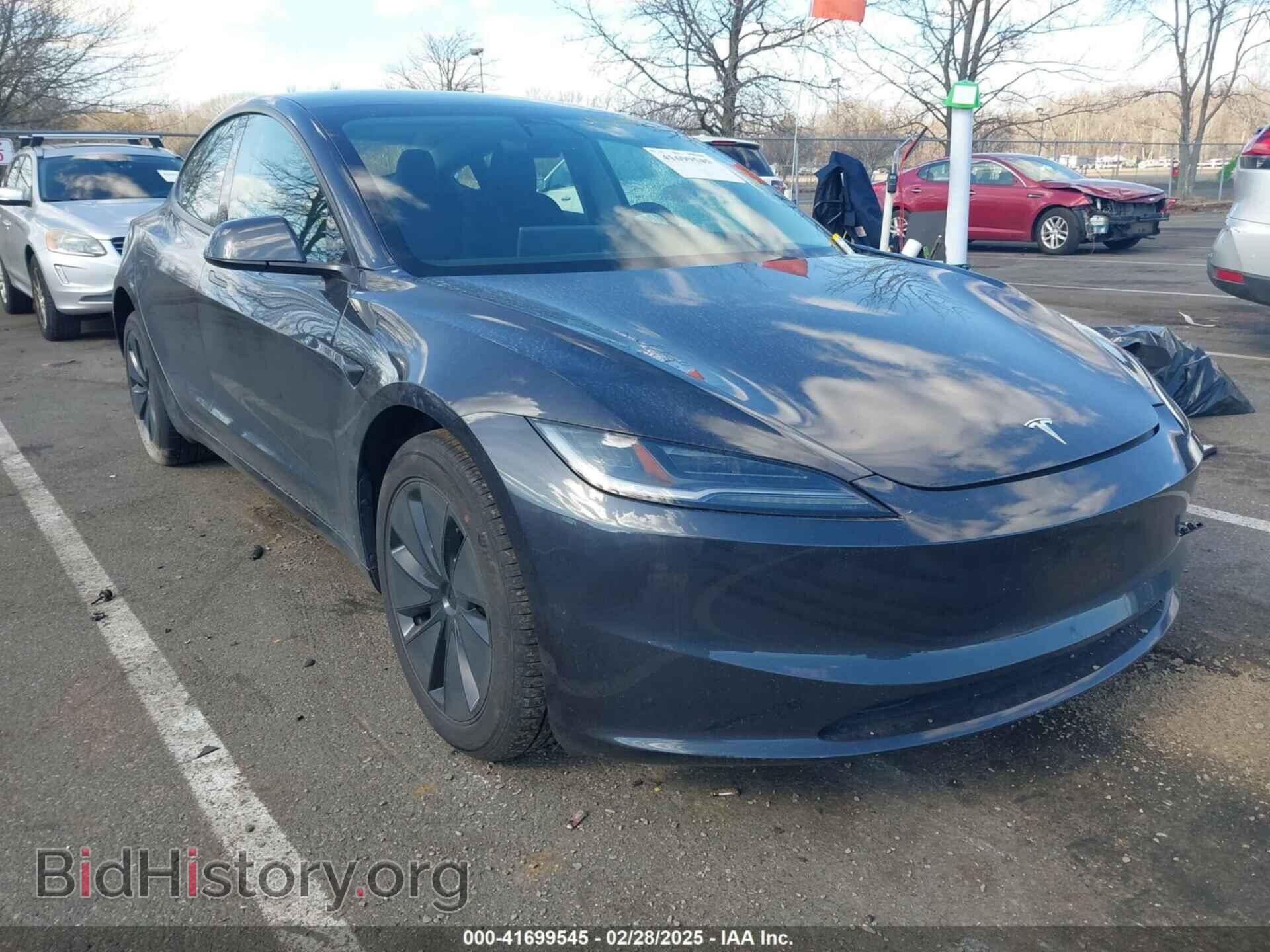 Photo 5YJ3E1EBXSF913691 - TESLA MODEL 3 2025