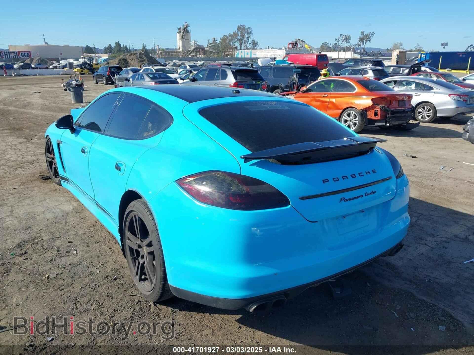 2013 PORSCHE PANAMERA - VIN: WP0AC2A71DL090069 - Фото 3