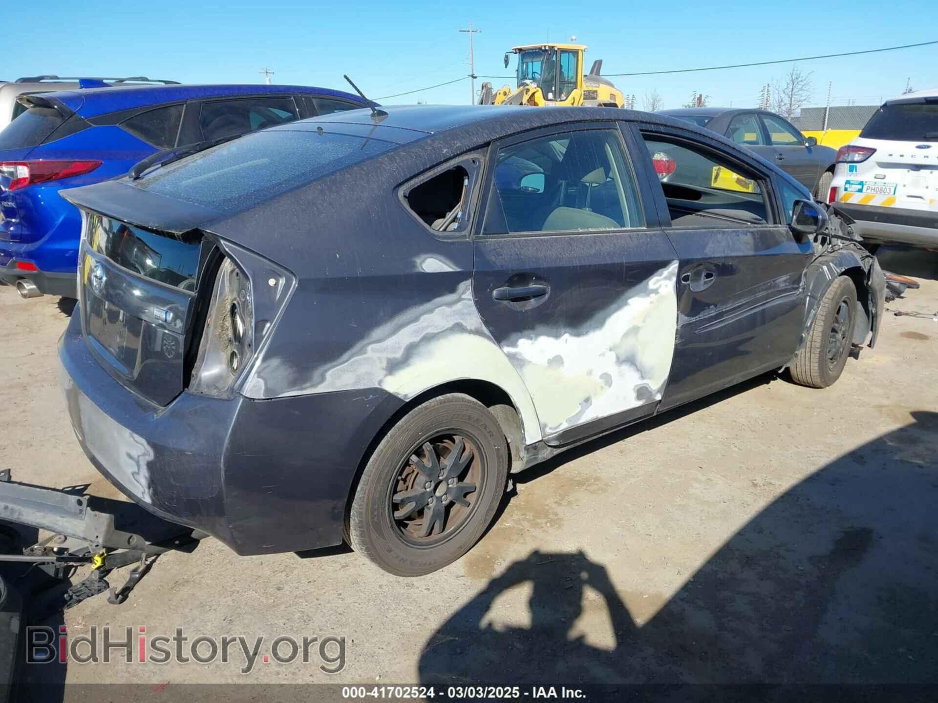 2014 TOYOTA PRIUS - VIN: JTDKN3DU4E1765321 - Фото 4