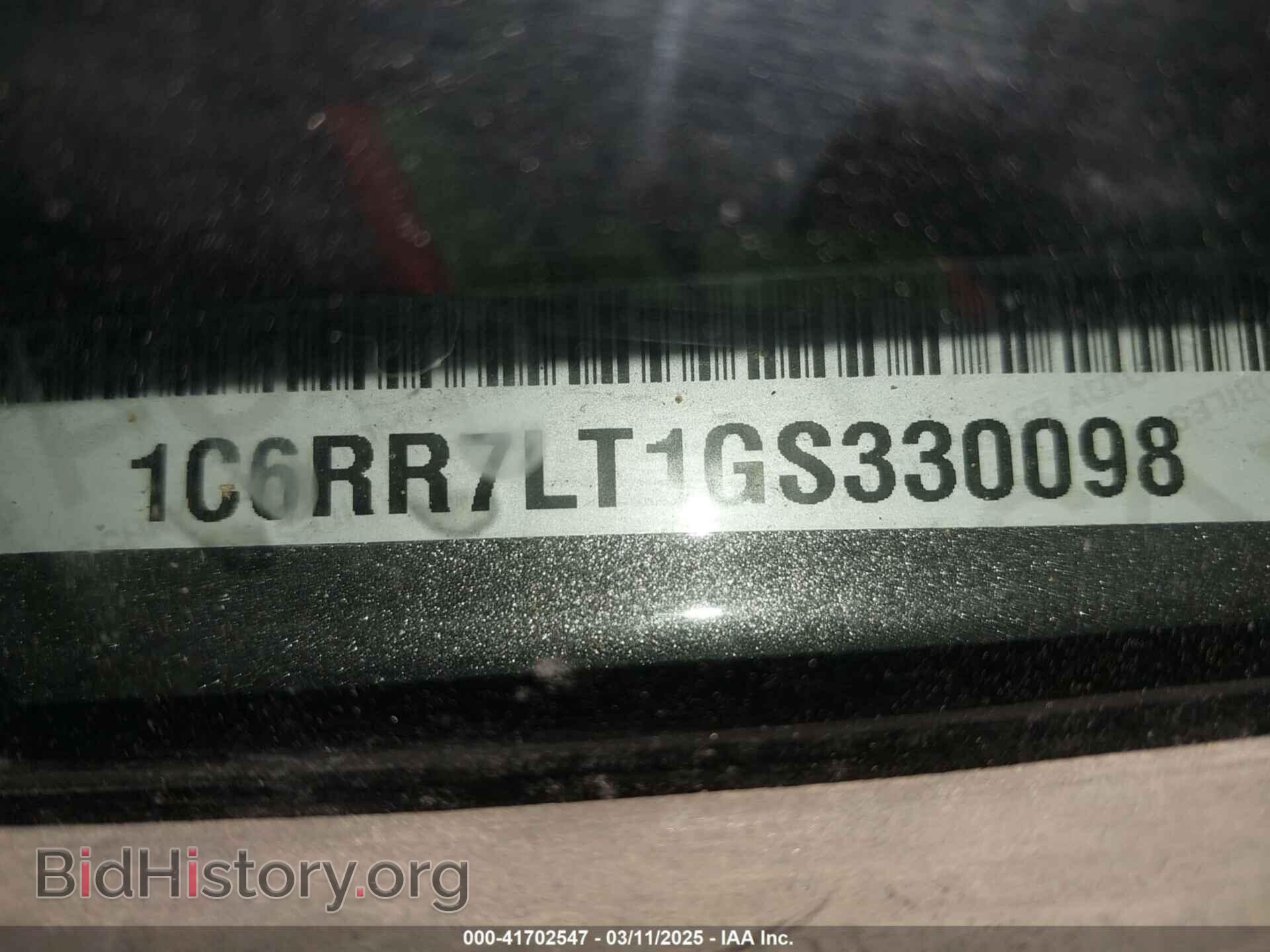 2016 RAM 1500 - VIN: 1C6RR7LT1GS330098 - Фото 9
