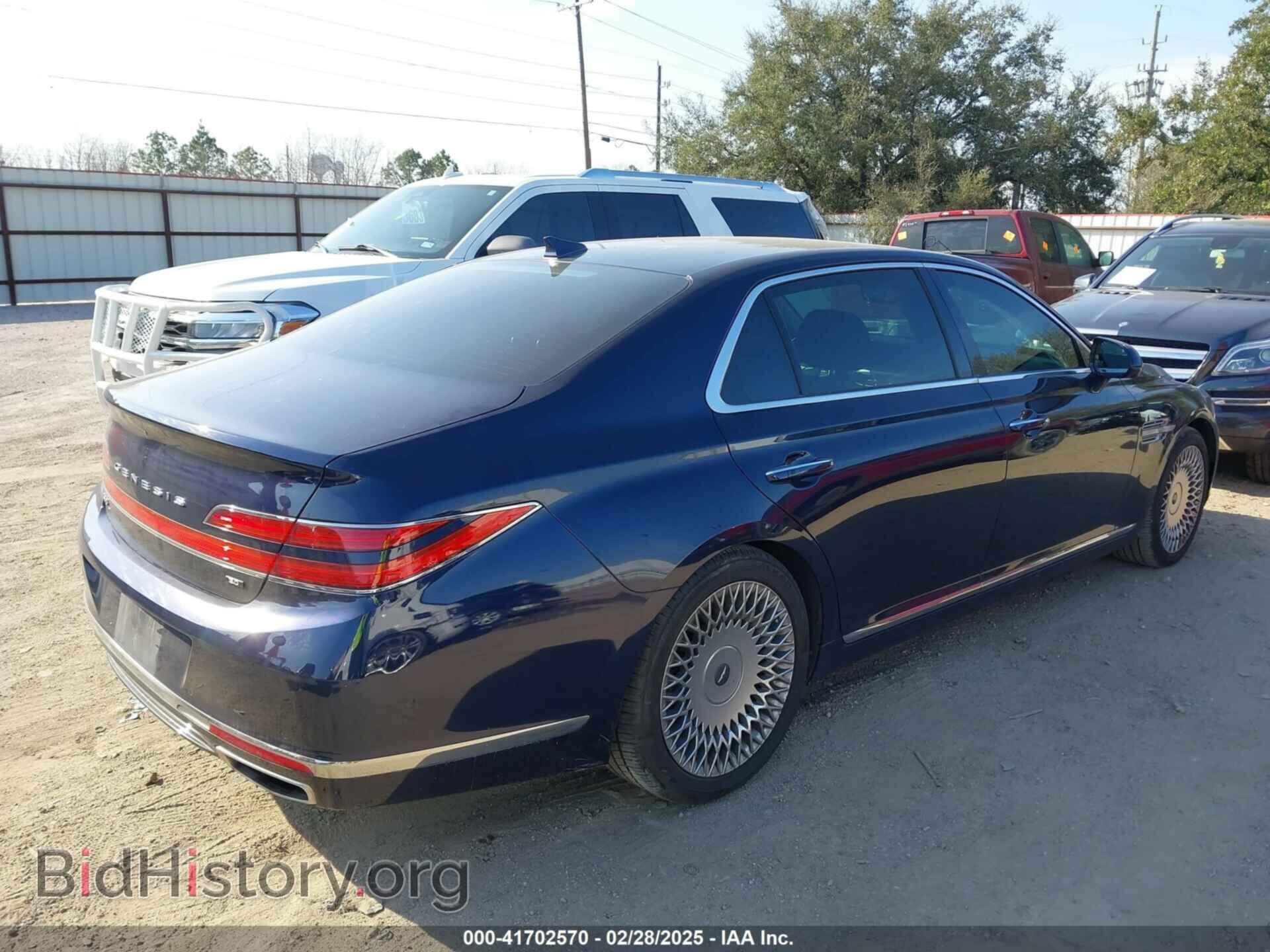 2021 GENESIS G90 - VIN: KMTF54PH4MU085164 - Фото 4