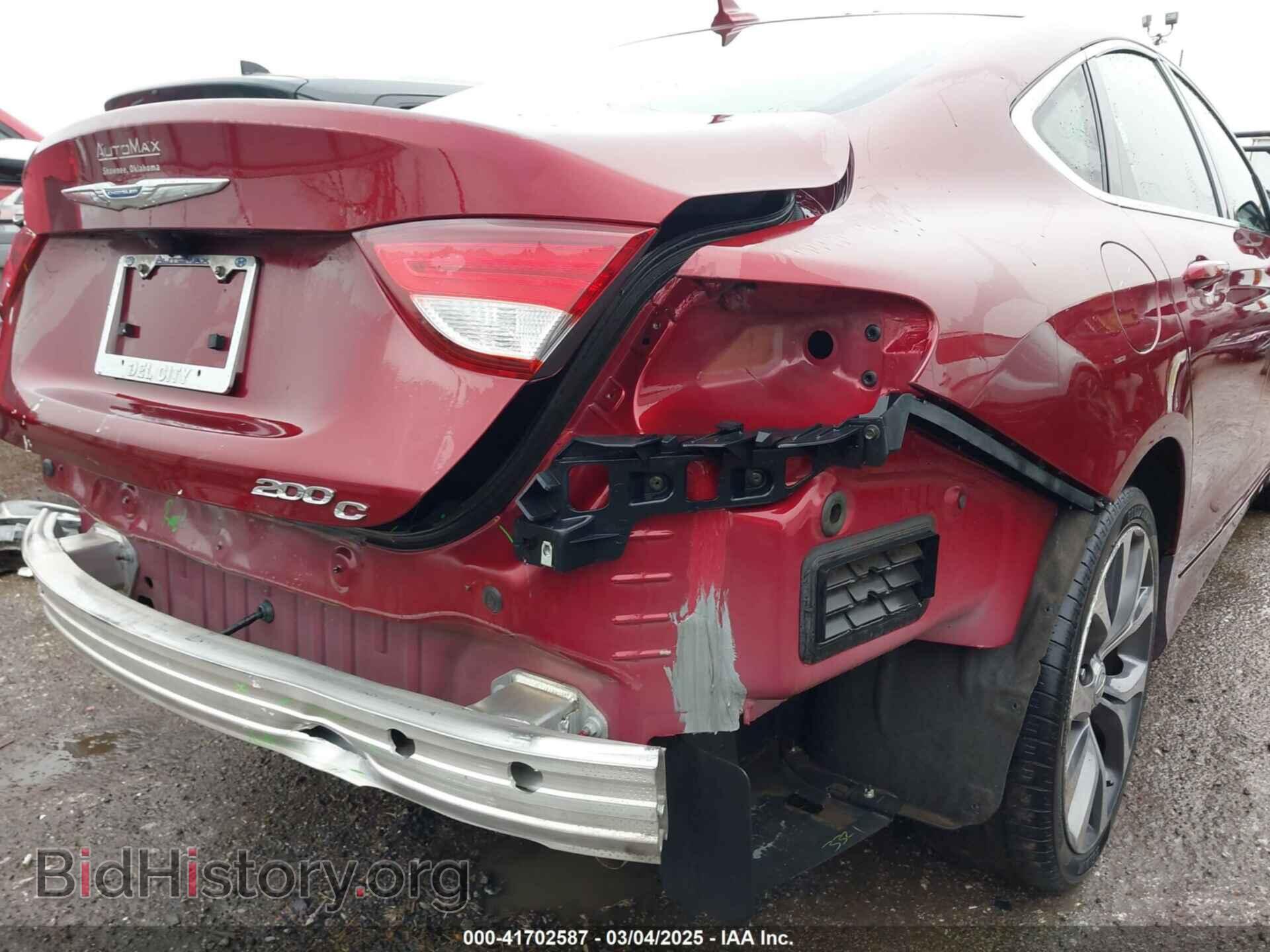 2015 CHRYSLER 200 - VIN: 1C3CCCCG1FN549009 - Фото 6