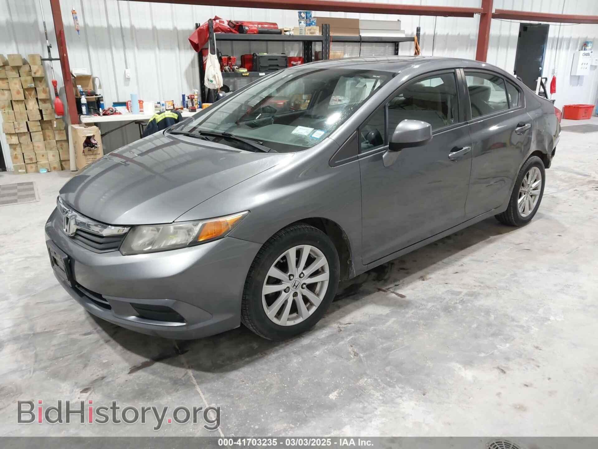 2012 HONDA CIVIC - VIN: 2HGFB2F88CH320360 - Фото 2
